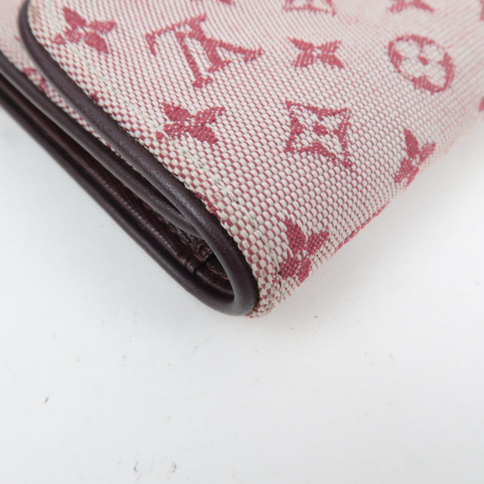 Louis Vuitton Monogram Mini Porte Tresor International Long Wallet Cerise M92244 CA1013 *Box, Dust bag