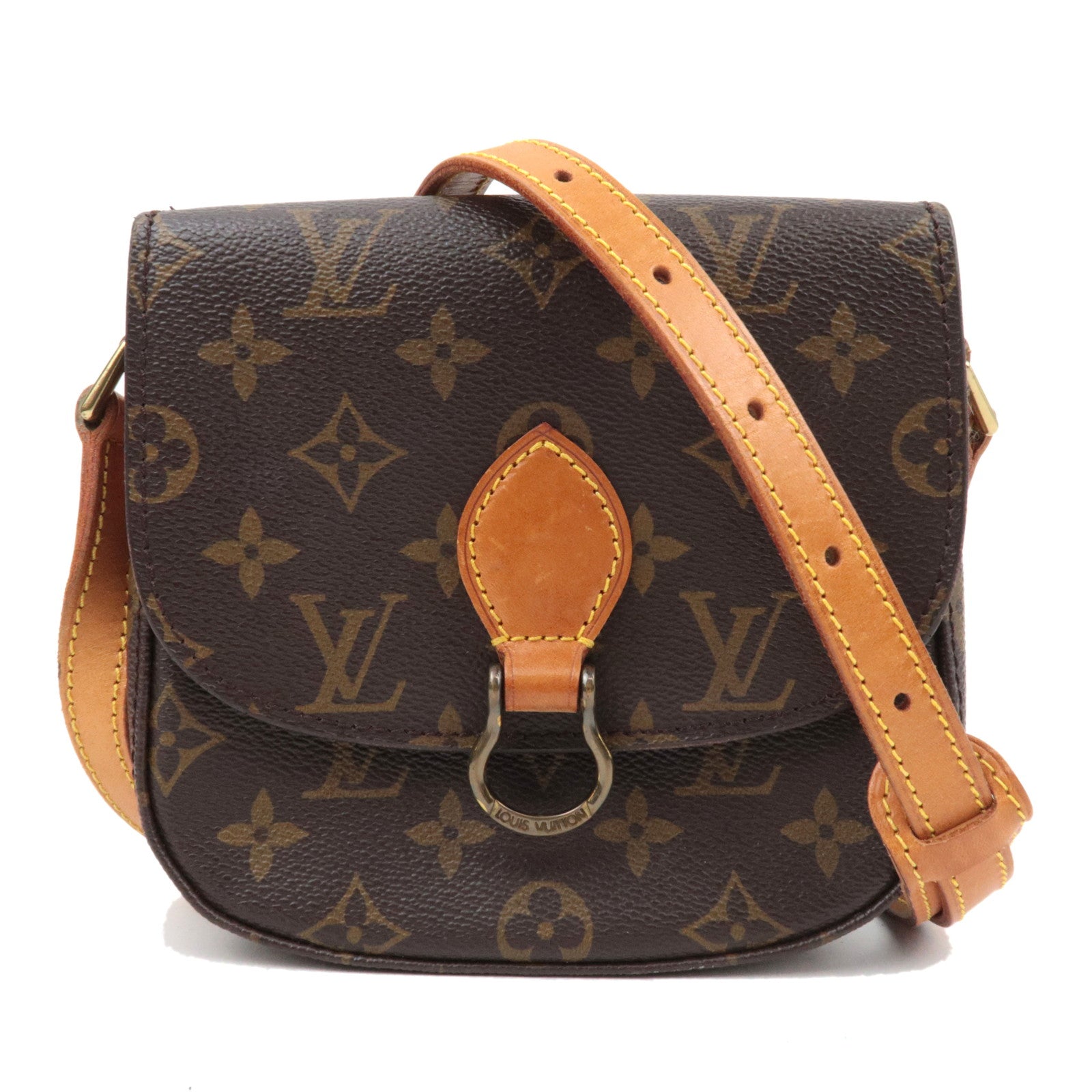 Louis Vuitton Monogram Saint Cloud PM Shoulder Bag M51244 8906VI83349