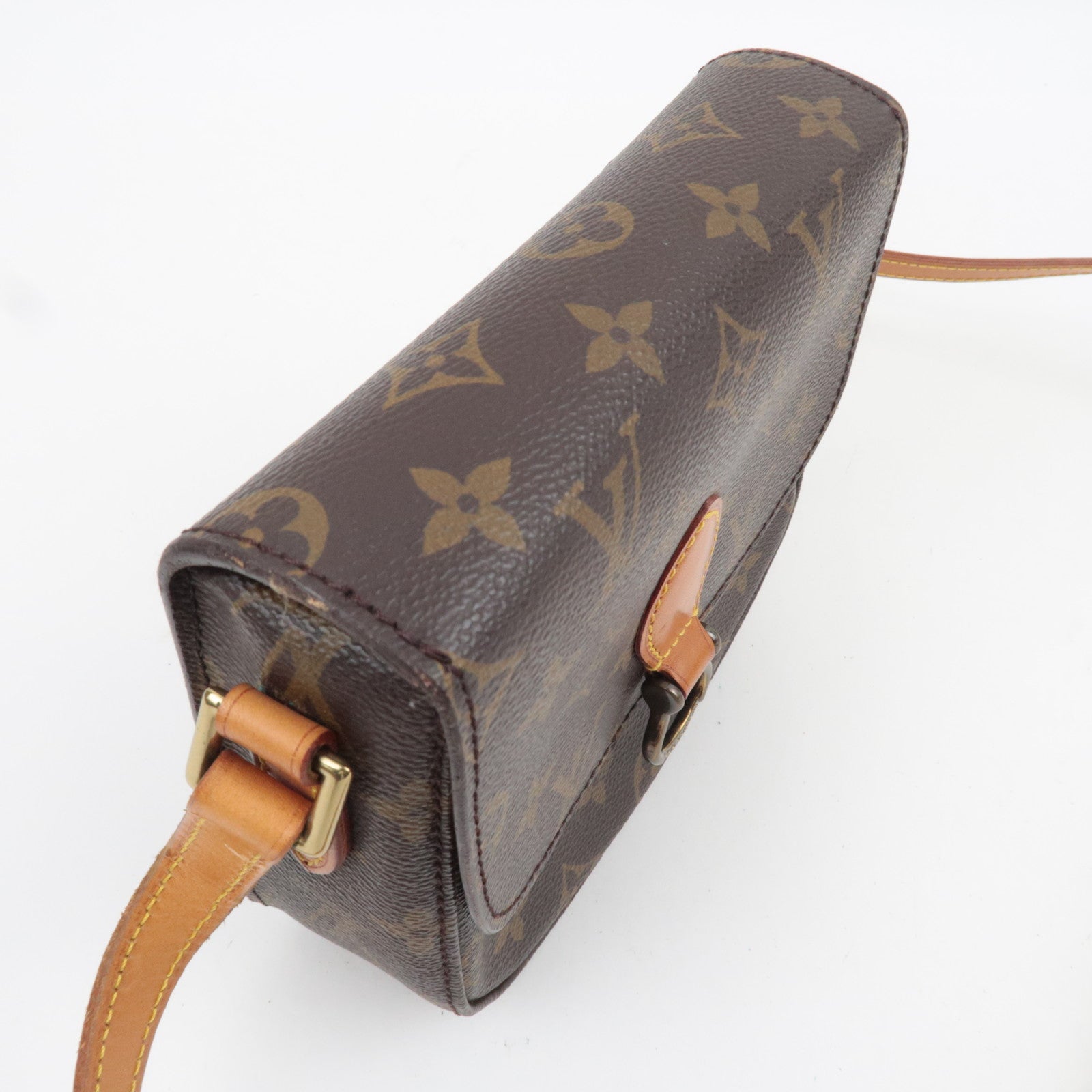 Louis Vuitton Monogram Saint Cloud PM Shoulder Bag M51244 8906VI