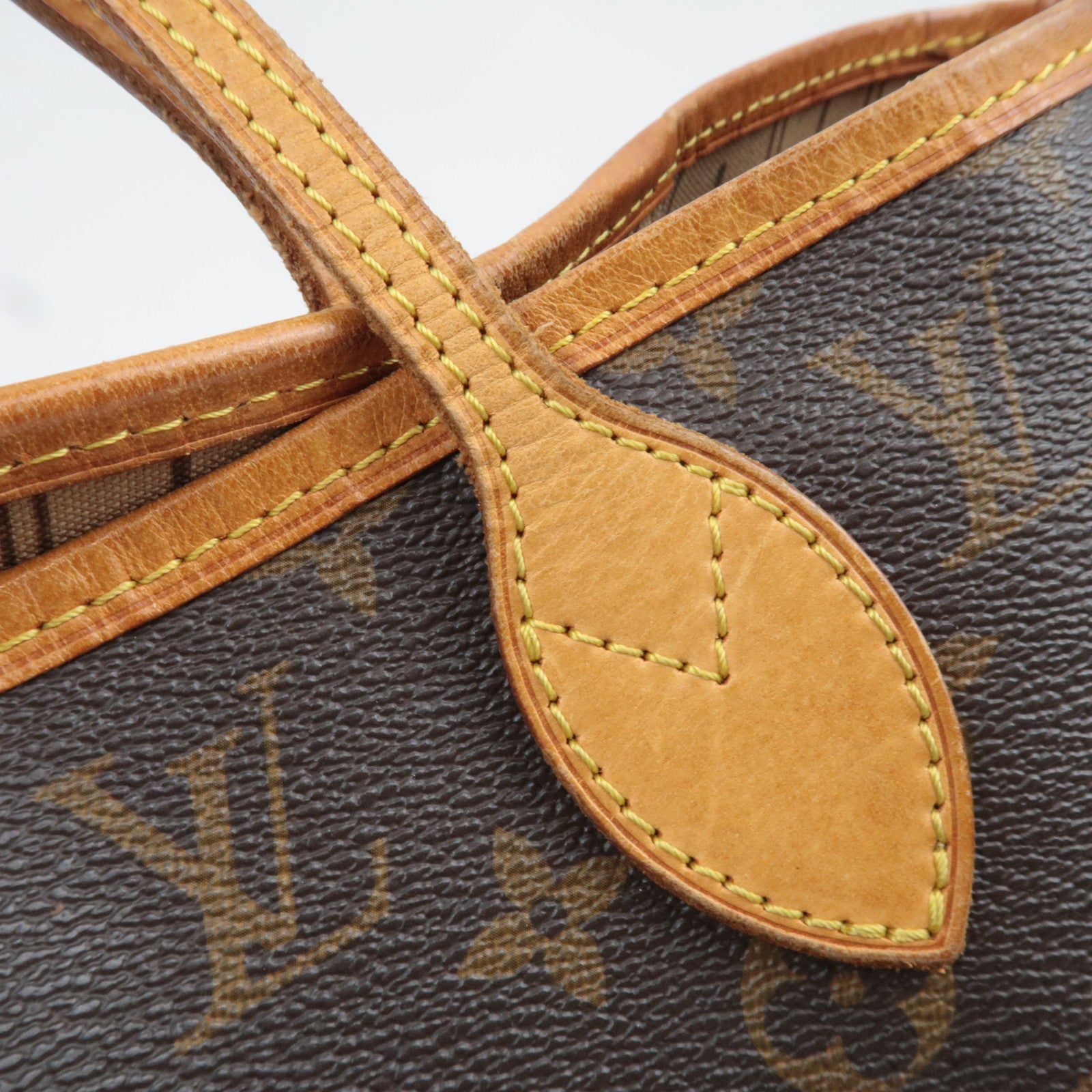 Louis Vuitton Monogram Neverfull MM Tote Bag M40156 VI4058