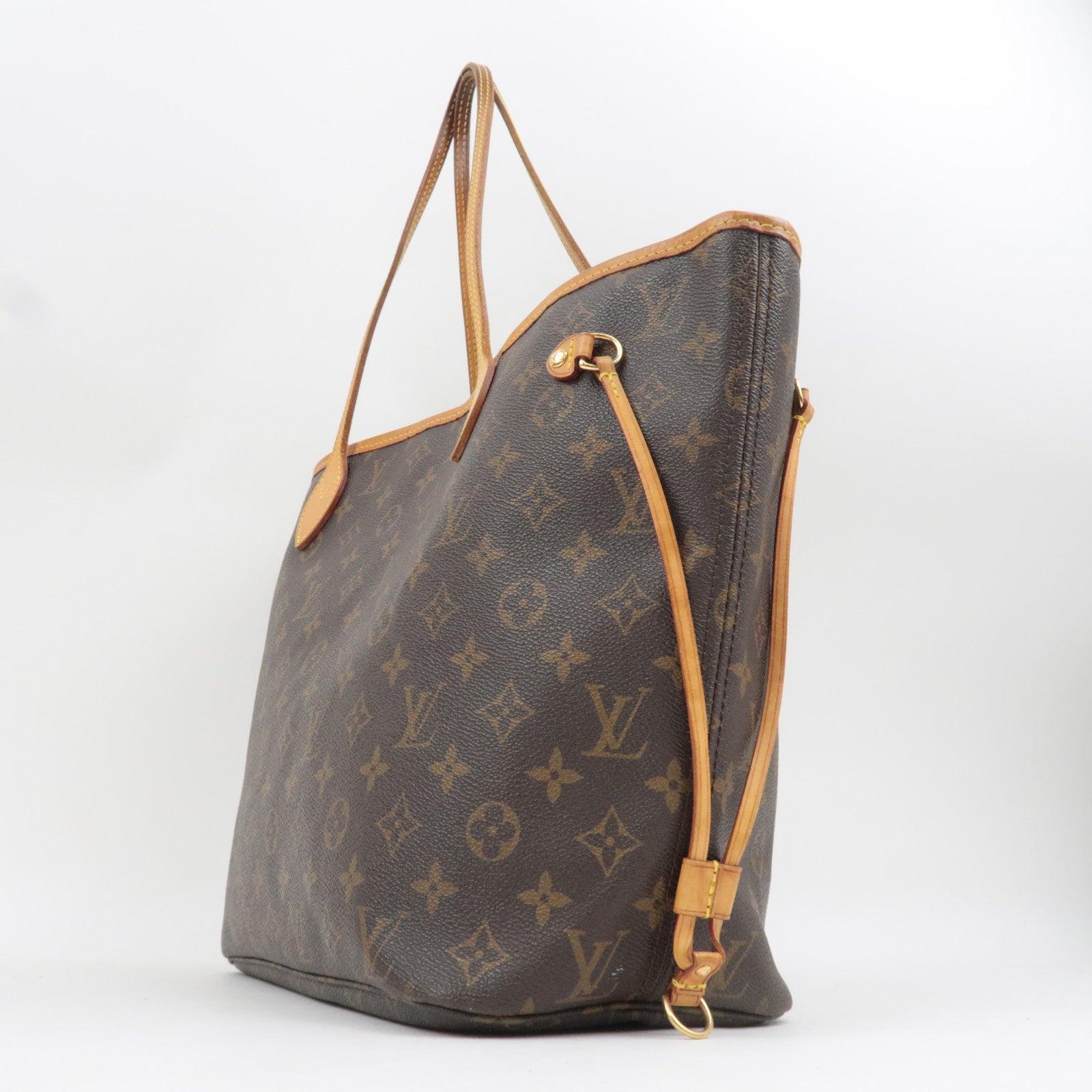 Louis Vuitton Monogram Neverfull MM Tote Bag M40156 VI4058