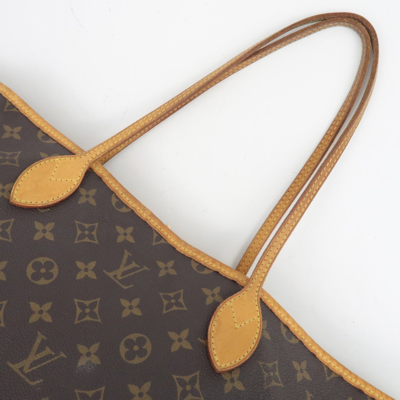Louis Vuitton Monogram Neverfull GM Tote Bag M40157 FL2057
