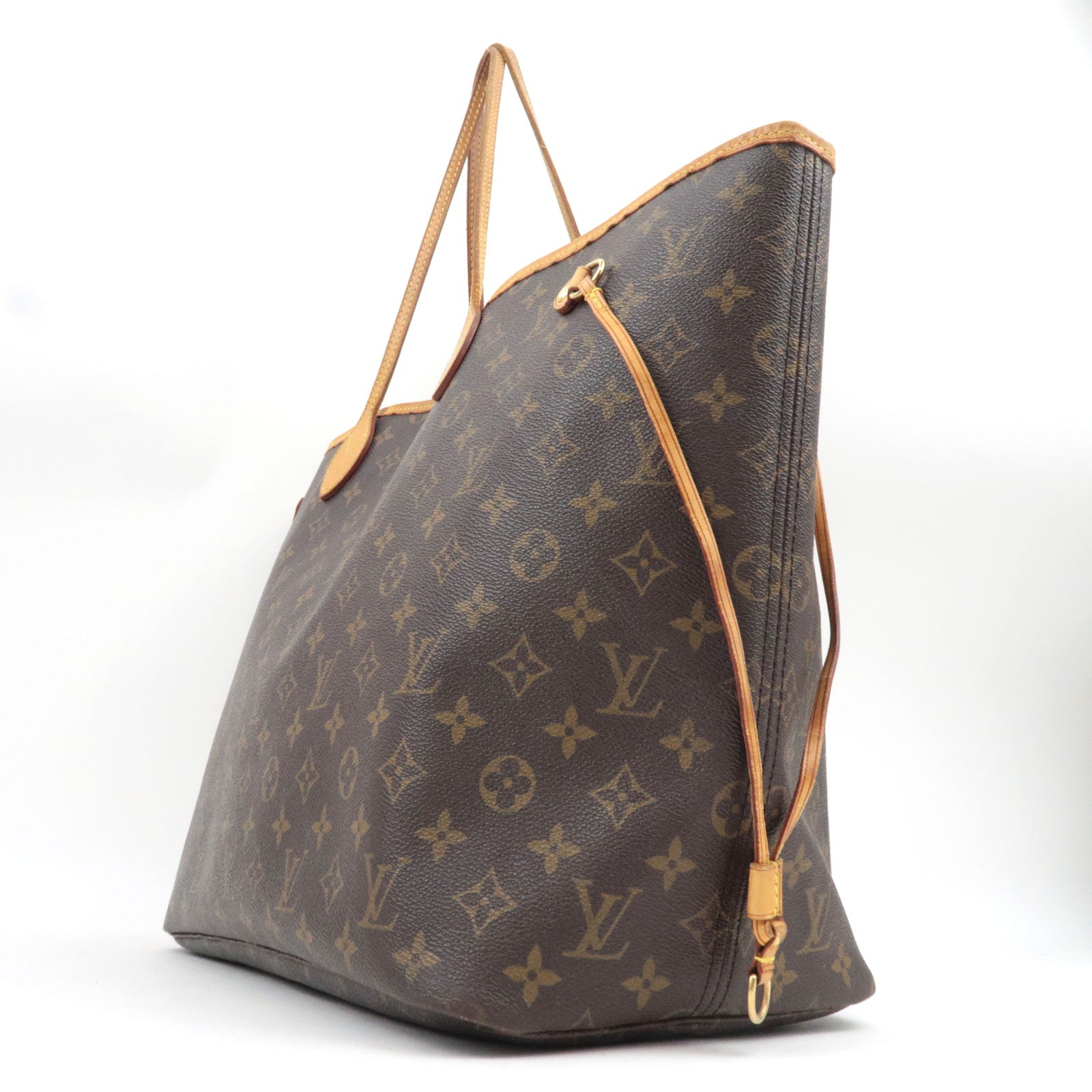 Louis Vuitton Monogram Neverfull GM Tote Bag M40157 FL2057
