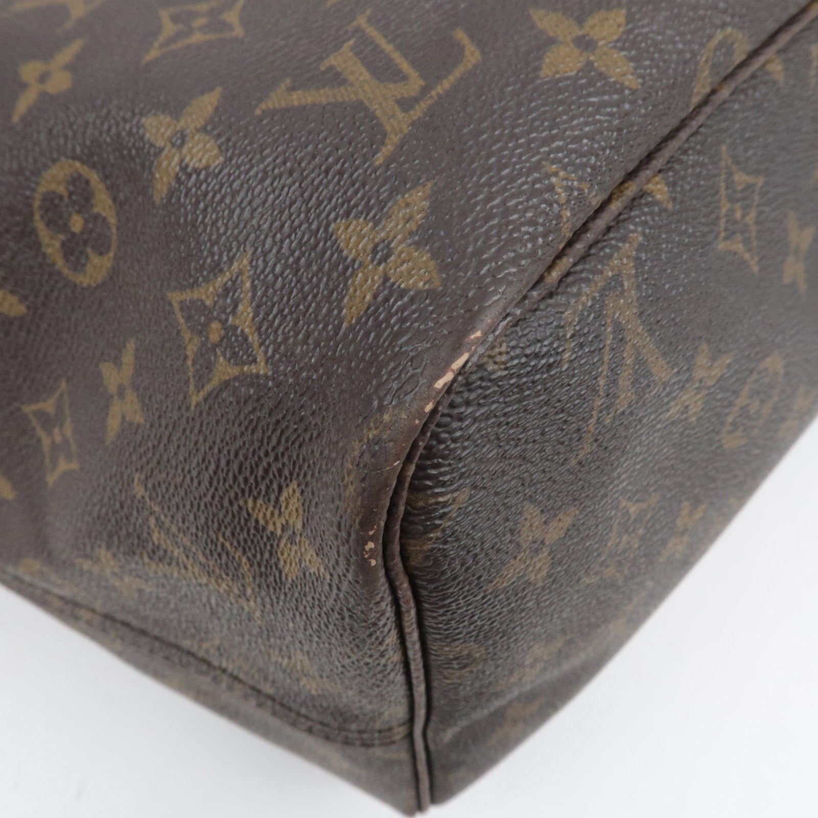 Louis Vuitton Monogram Neverfull GM Tote Bag M40157 FL2057