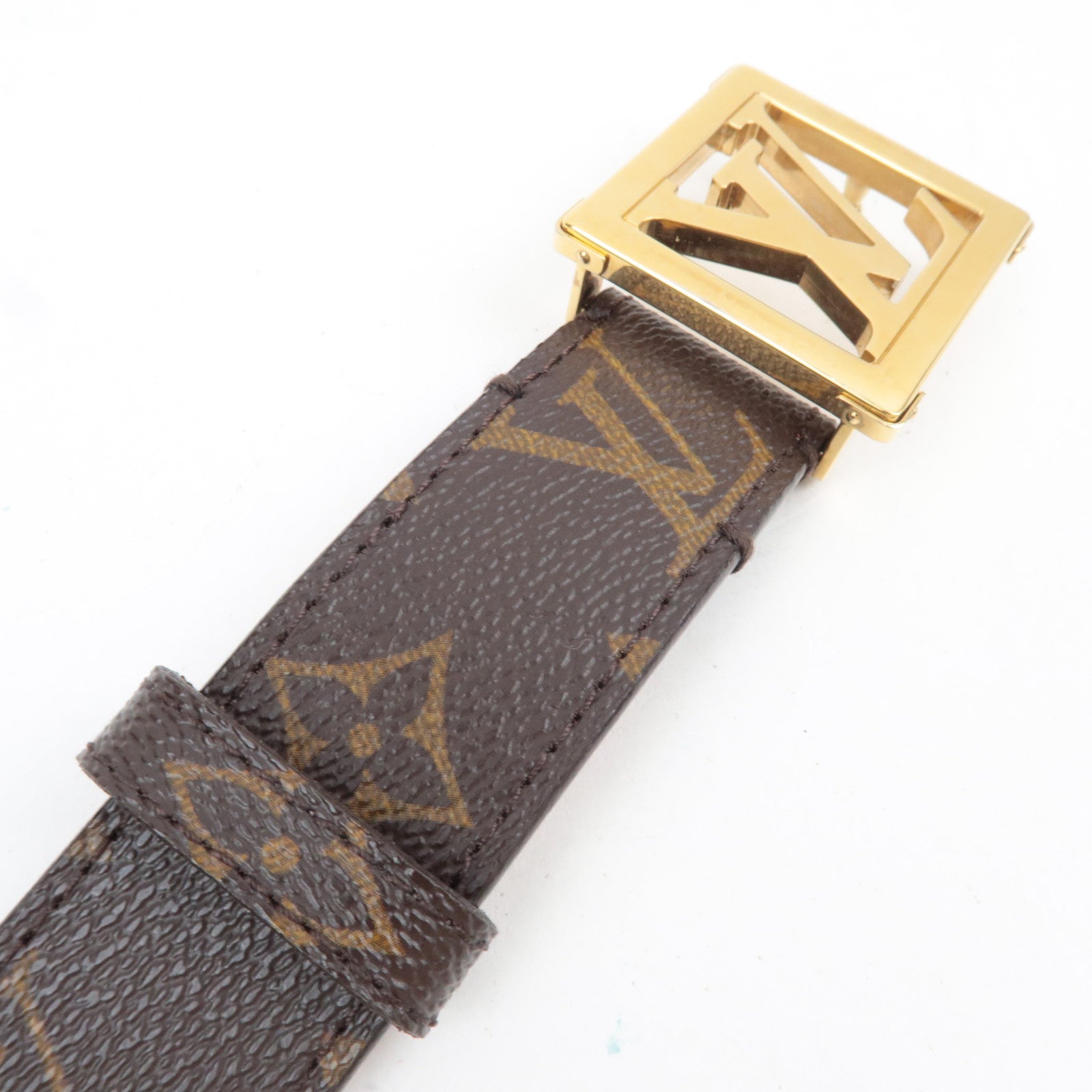 Louis Vuitton Monogram Ceinture LV Belt 85/34 M6879 CA1190