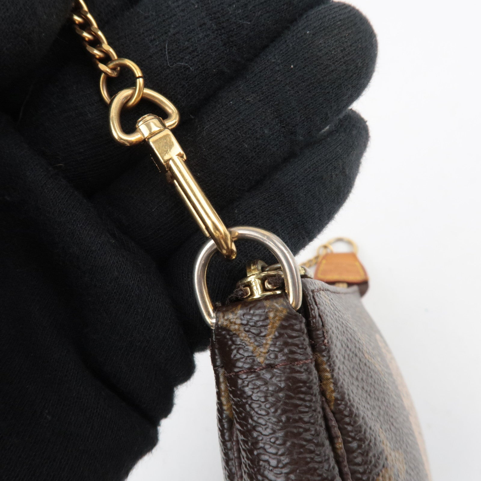 Louis Vuitton Monogram T&B Mini Pochette Accessoires Mini Handbag M60153 FL3017