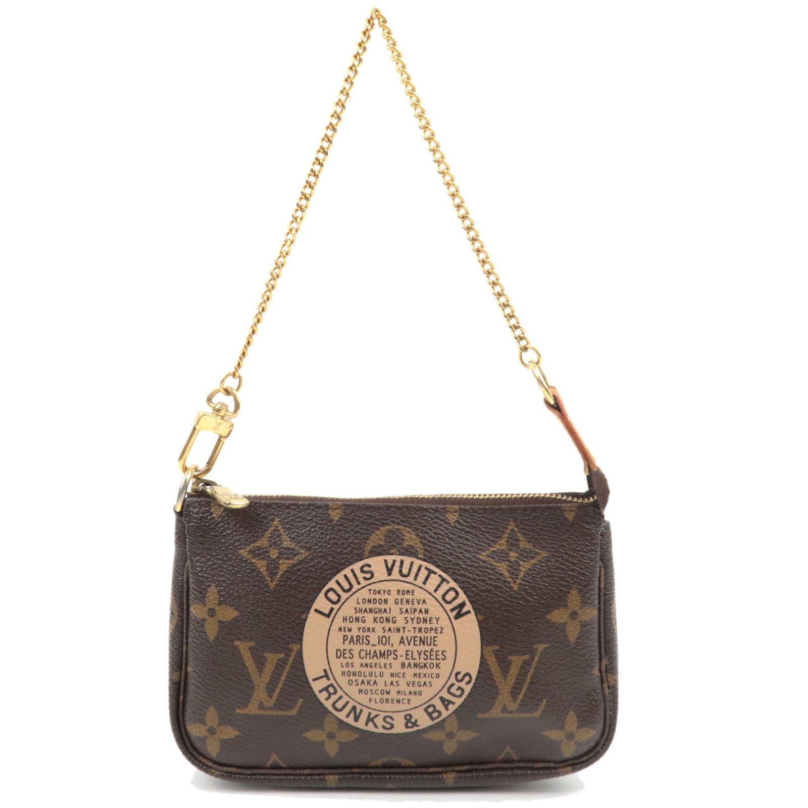 Louis Vuitton Monogram T&B Mini Pochette Accessoires Mini Handbag M60153 FL301783385