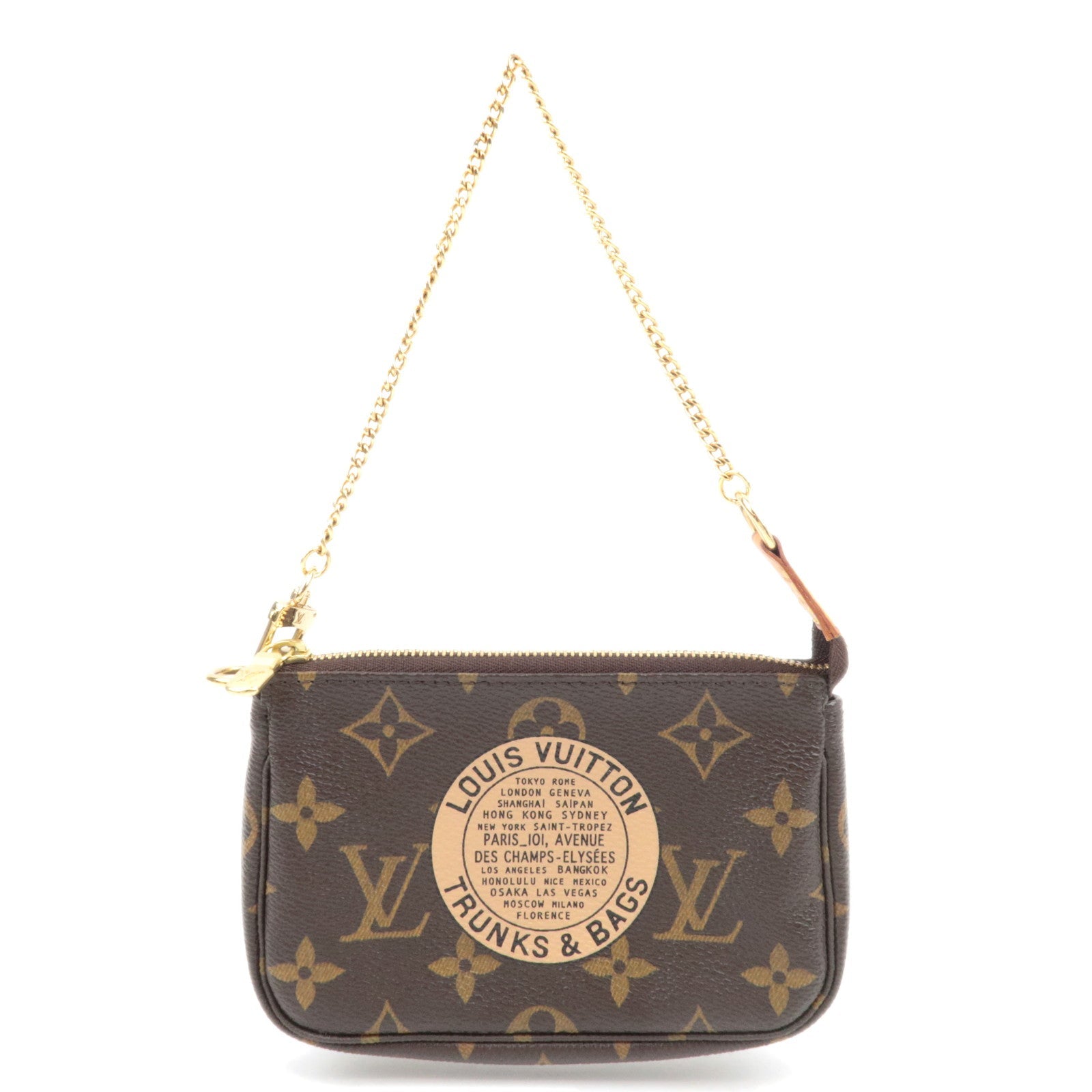 Louis Vuitton Monogram T&B Mini Pochette Accessoires Mini Handbag M60153 FL203783386