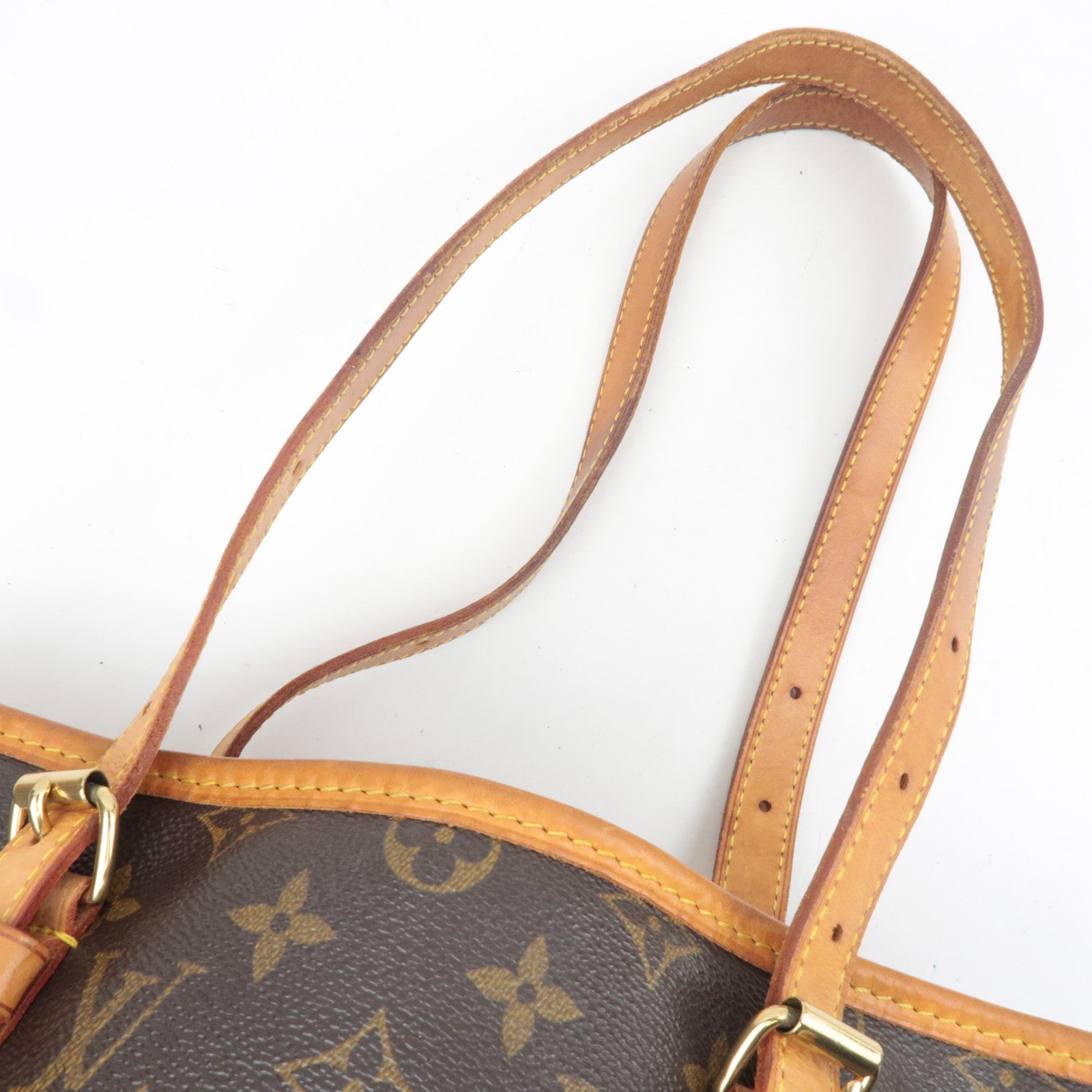 Louis Vuitton Monogram Bucket GM Shoulder Bag M42236 DK2110 *Pouch