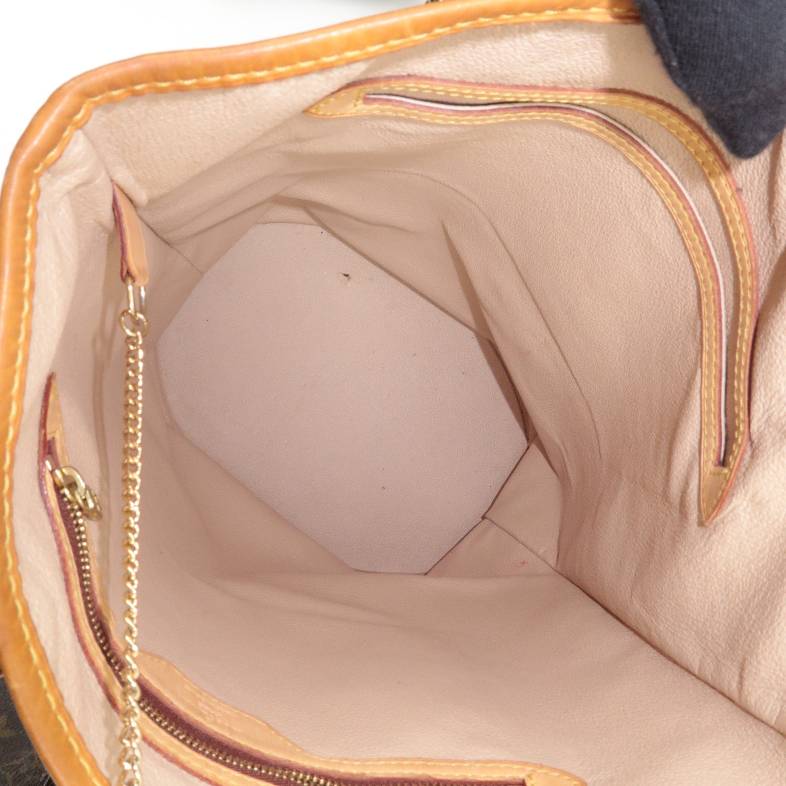 Louis Vuitton Monogram Bucket GM Shoulder Bag M42236 DK2110 *Pouch