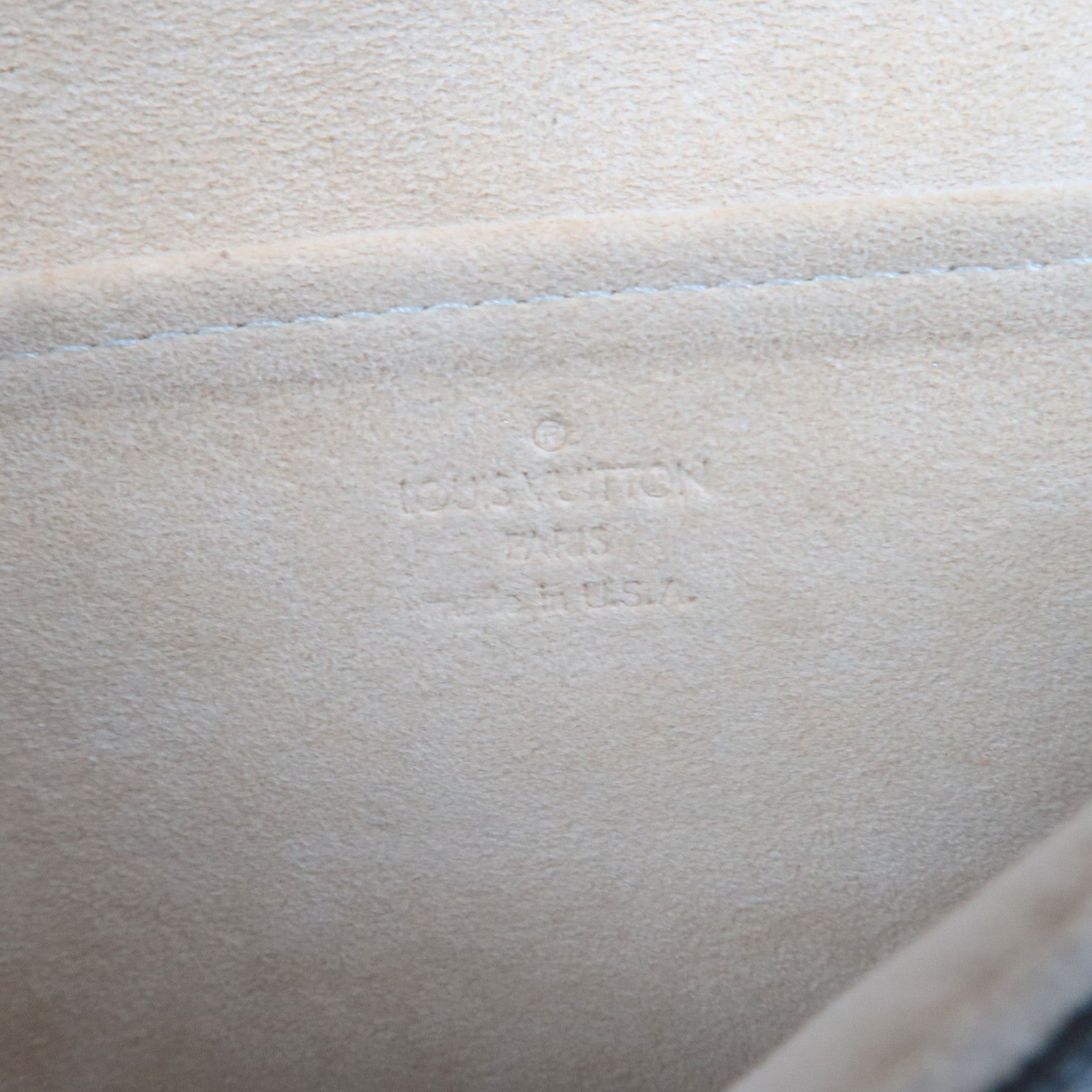 Louis Vuitton Monogram Pochette Twin GM Shoulder Bag Clutch bag M51852 SD0080 *Strap