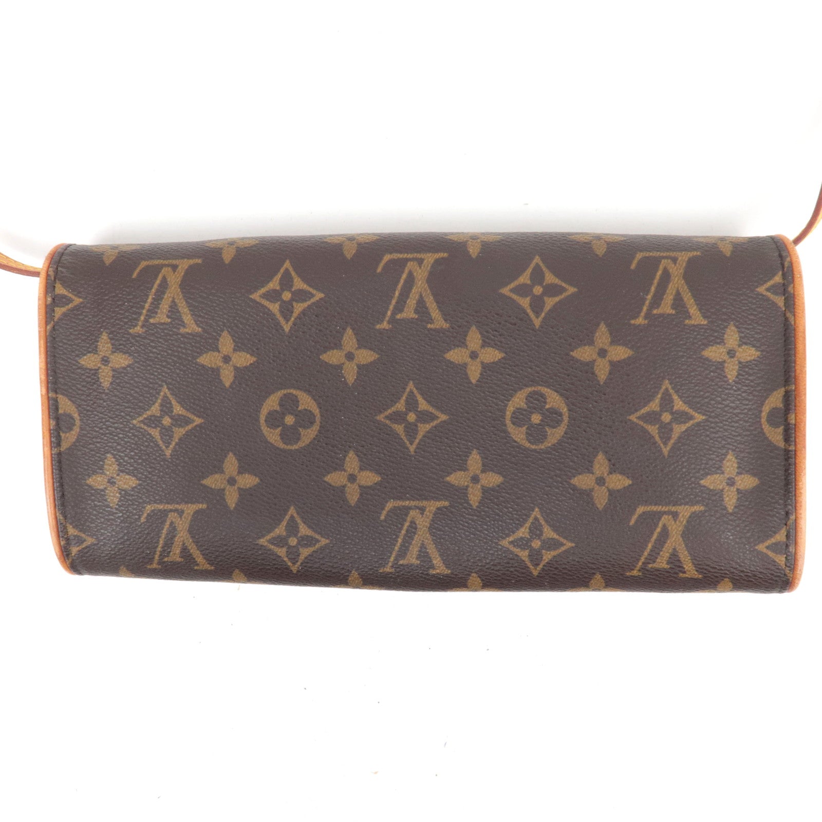 Louis Vuitton Monogram Pochette Twin GM Shoulder Bag Clutch bag M51852 SD0080 *Strap