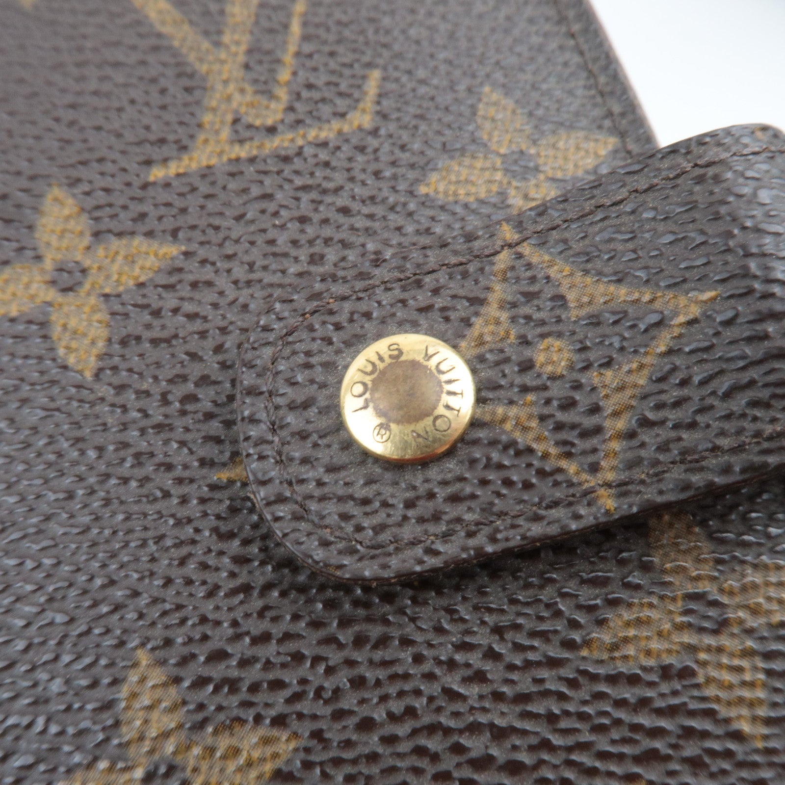 Louis Vuitton Monogram Agenda MM Planner Cover R20105 SP0073