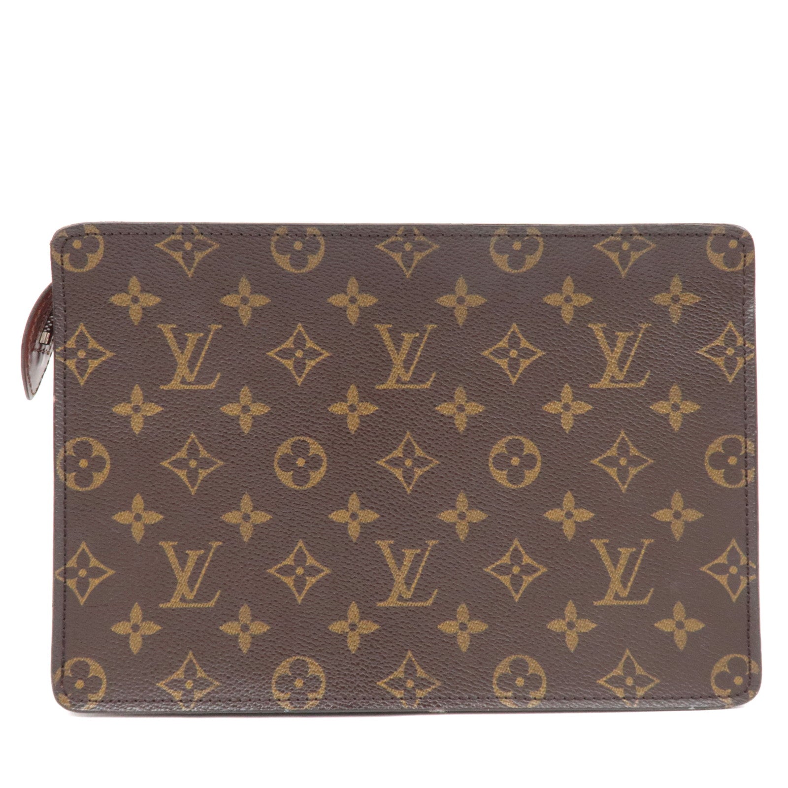 Louis Vuitton Monogram Pochette Homme Clutch Bag M51795 TH0933