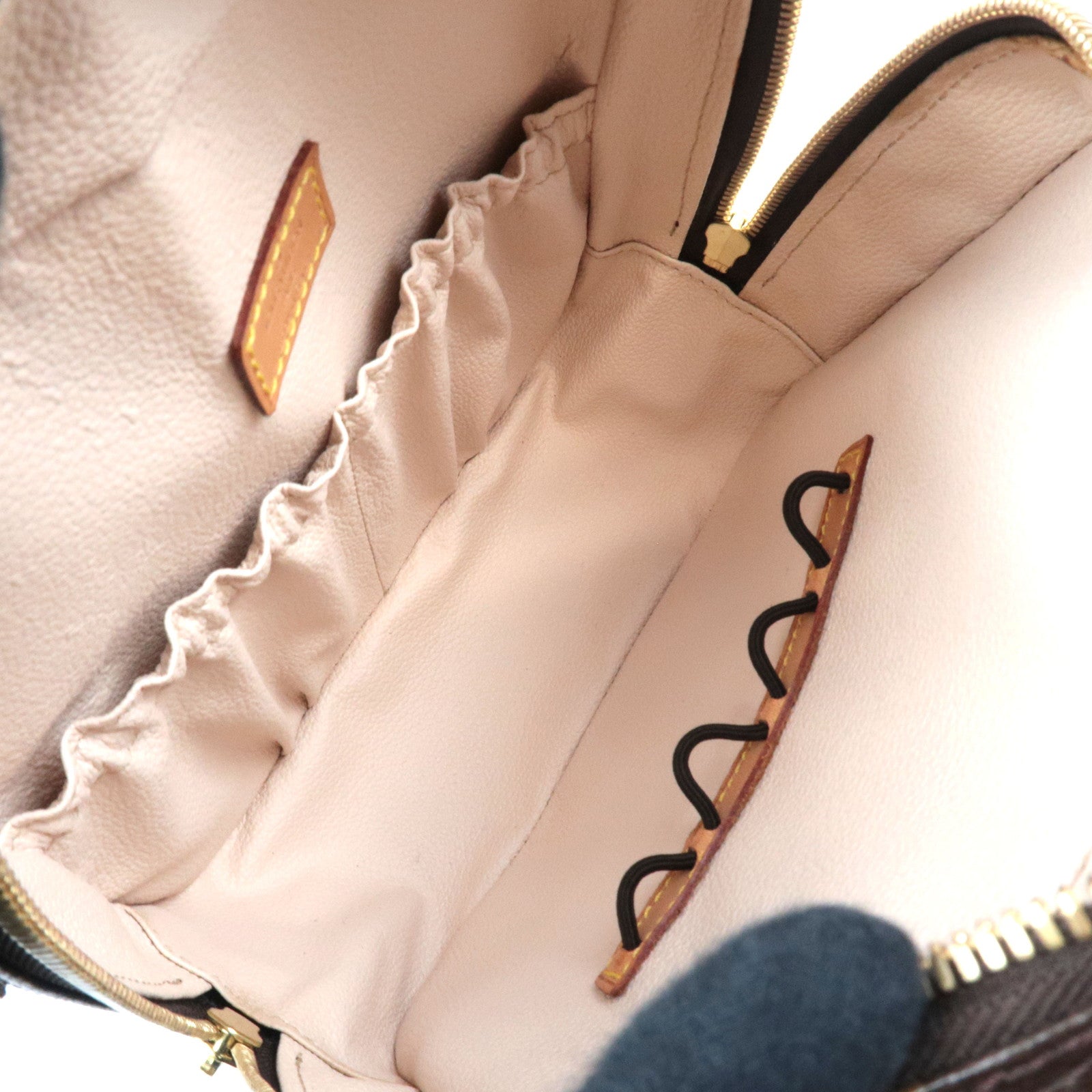 Louis Vuitton Monogram Spontini Hand Bag M47500 AR0082