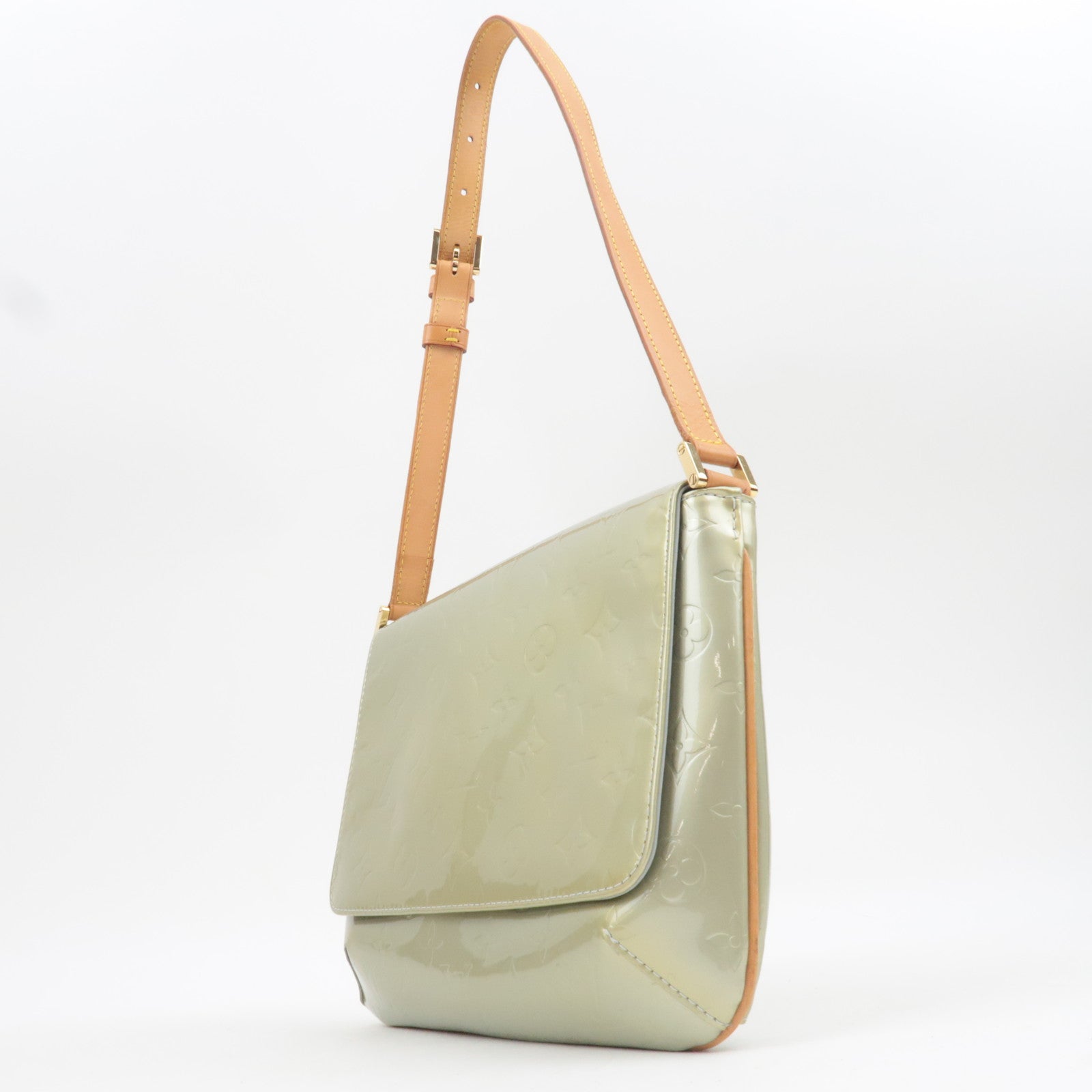 Louis Vuitton Monogram Vernis Thompson Street Shoulder Bag Gris M91069 CA0091 *Dust bag