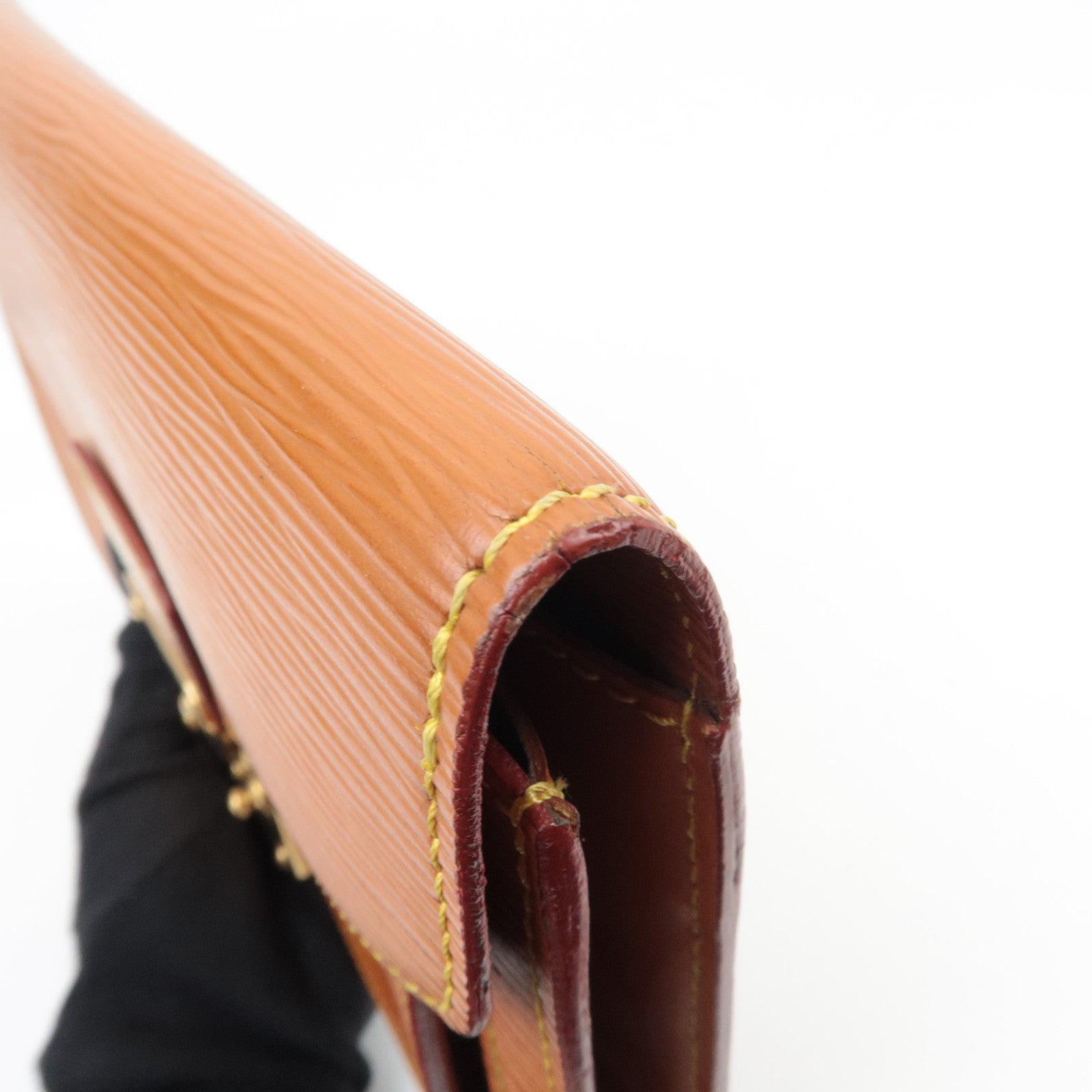 Louis Vuitton Sellier Dragonne Clutch Bag Zipangu Gold M52618 MI0952 *2 keys