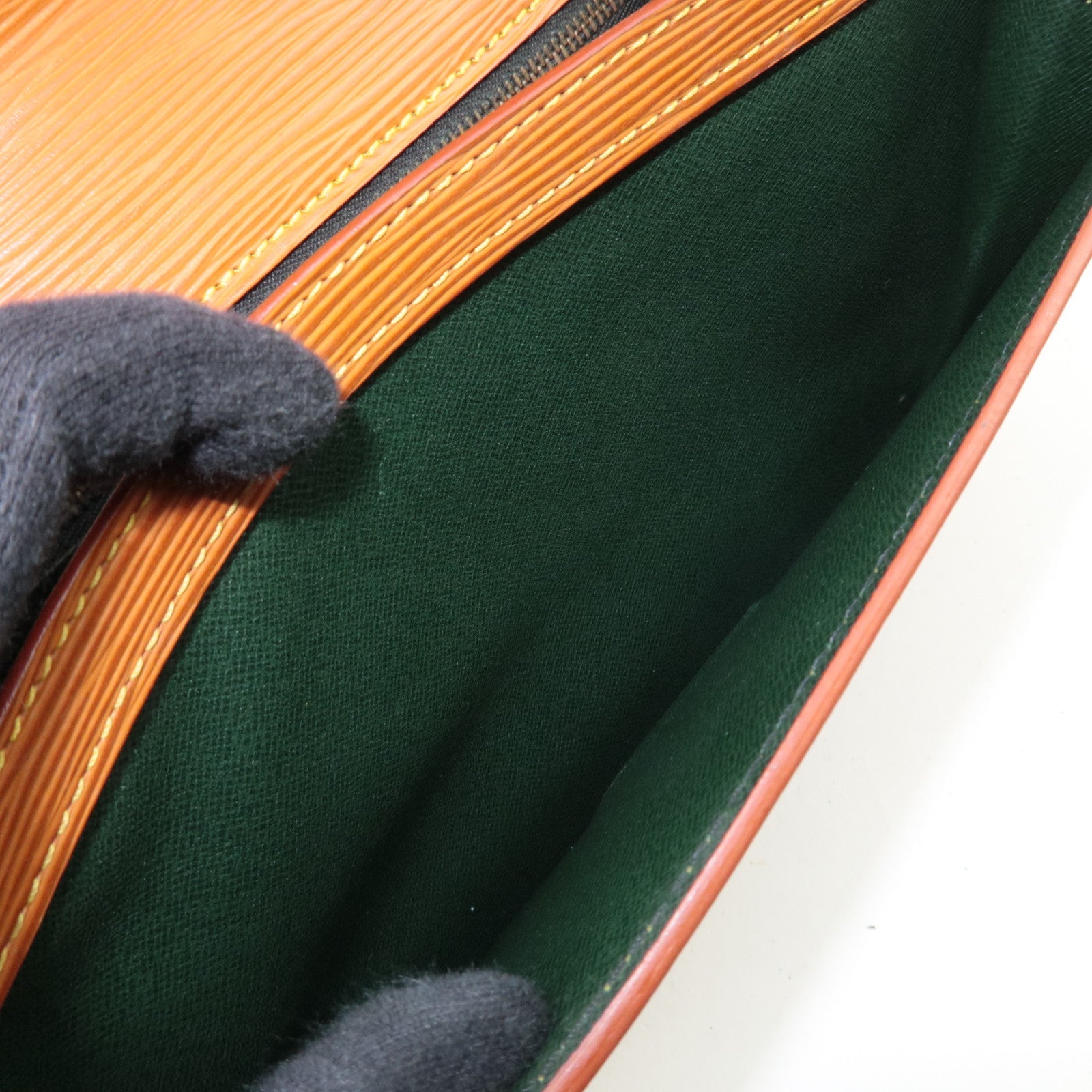 Louis Vuitton Sellier Dragonne Clutch Bag Zipangu Gold M52618 MI0952 *2 keys