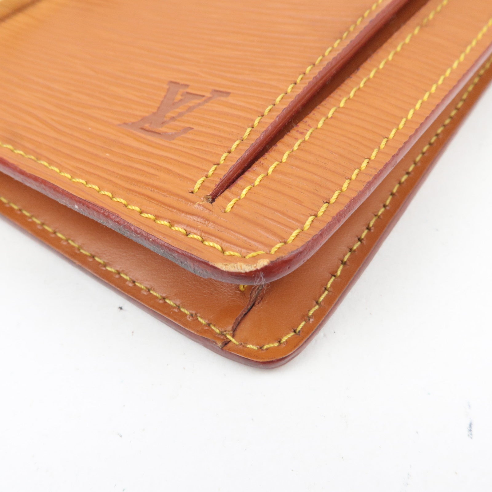 Louis Vuitton Sellier Dragonne Clutch Bag Zipangu Gold M52618 MI0952 *2 keys