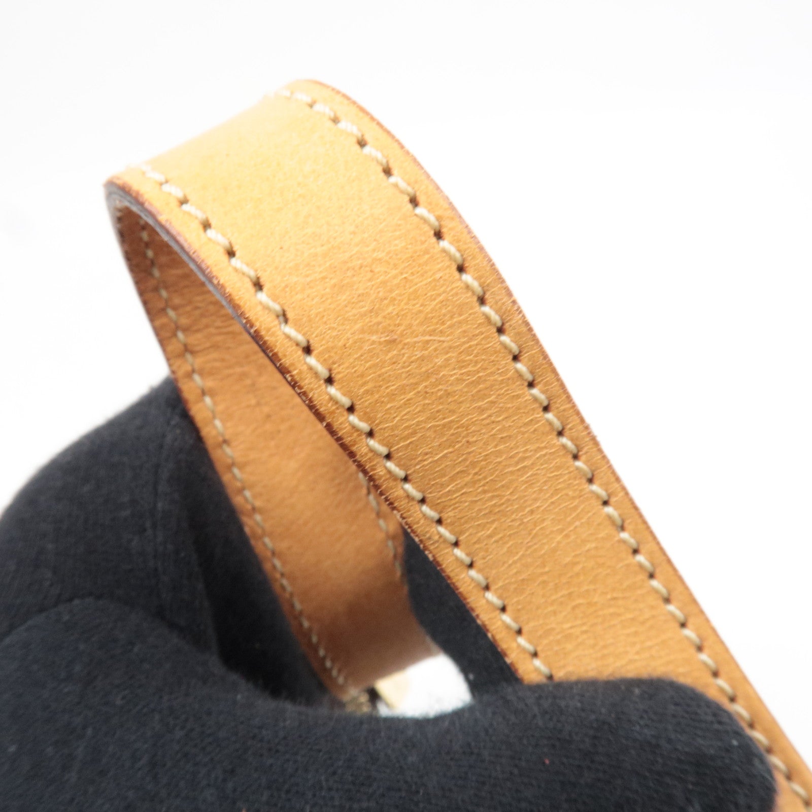 CELINE Macadam PVC Leather Shoulder Bag Brown