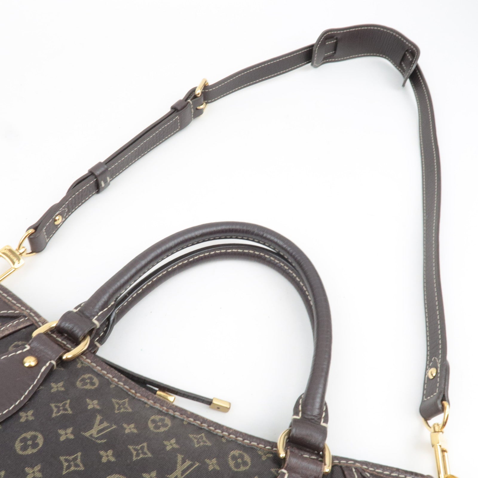 Louis Vuitton Monogram Mini Lin Besace Unjour 2Way Handbag M95617 SR2058 *Strap
