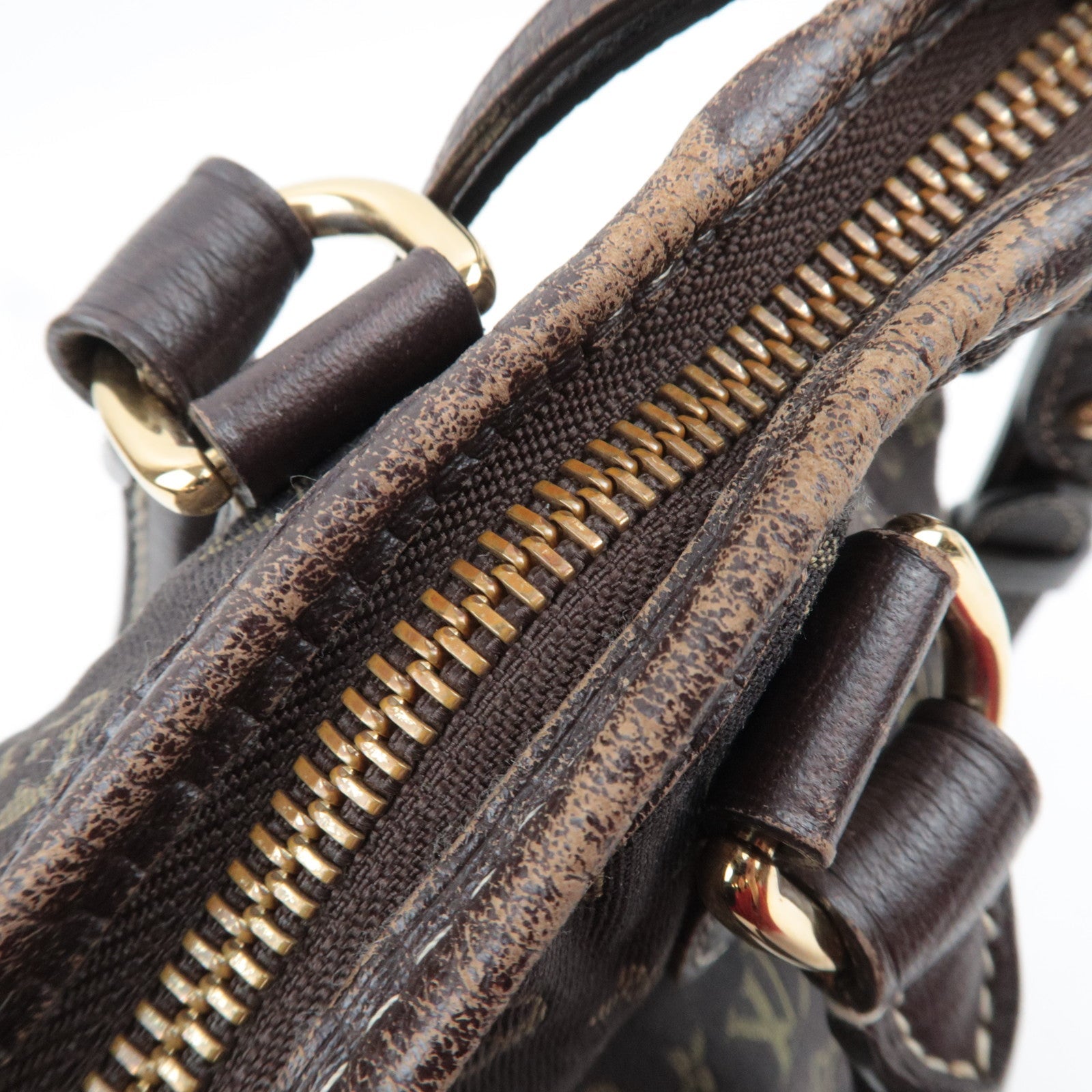 Louis Vuitton Monogram Mini Lin Besace Unjour 2Way Handbag M95617 SR2058 *Strap