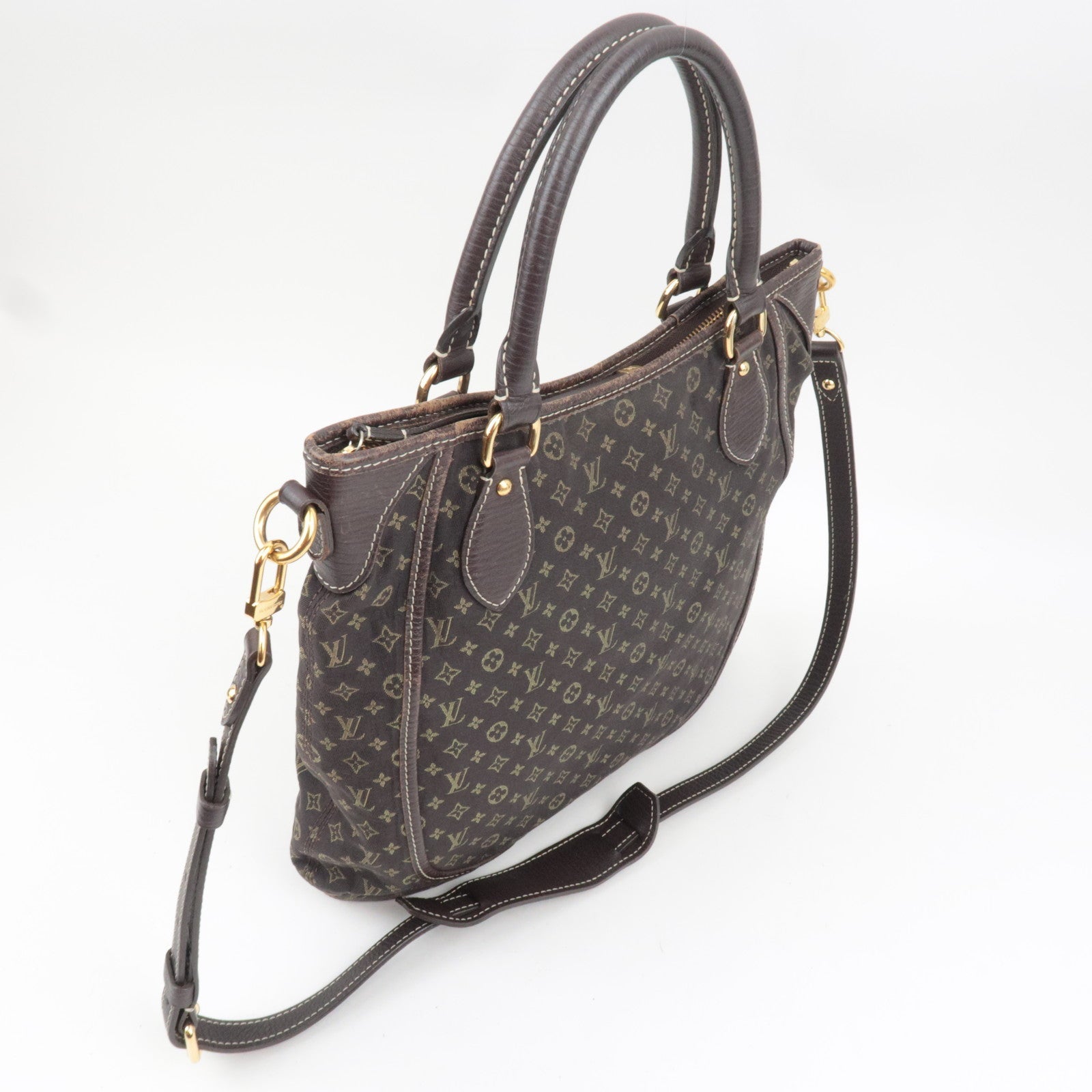 Louis Vuitton Monogram Mini Lin Besace Unjour 2Way Handbag M95617 SR2058 *Strap
