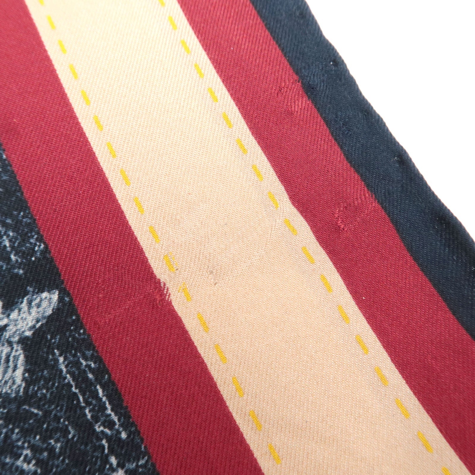 Louis Vuitton Bandana Denim Rayer Trunks & Bags Scarf 100% Silk Navy *Box