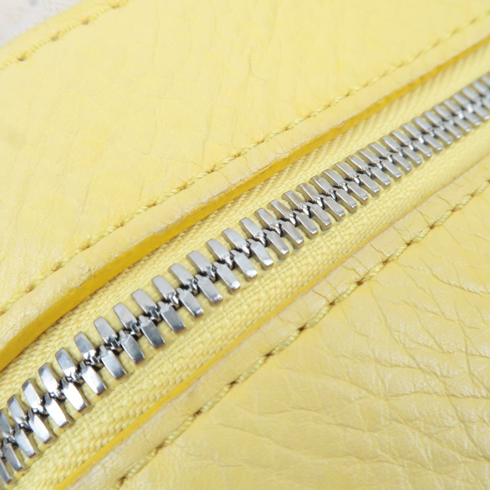 Louis Vuitton Monogram Denim Speedy Round Handbag Jaune M40709 AR0122 *Strap, Key Lock, Clochette