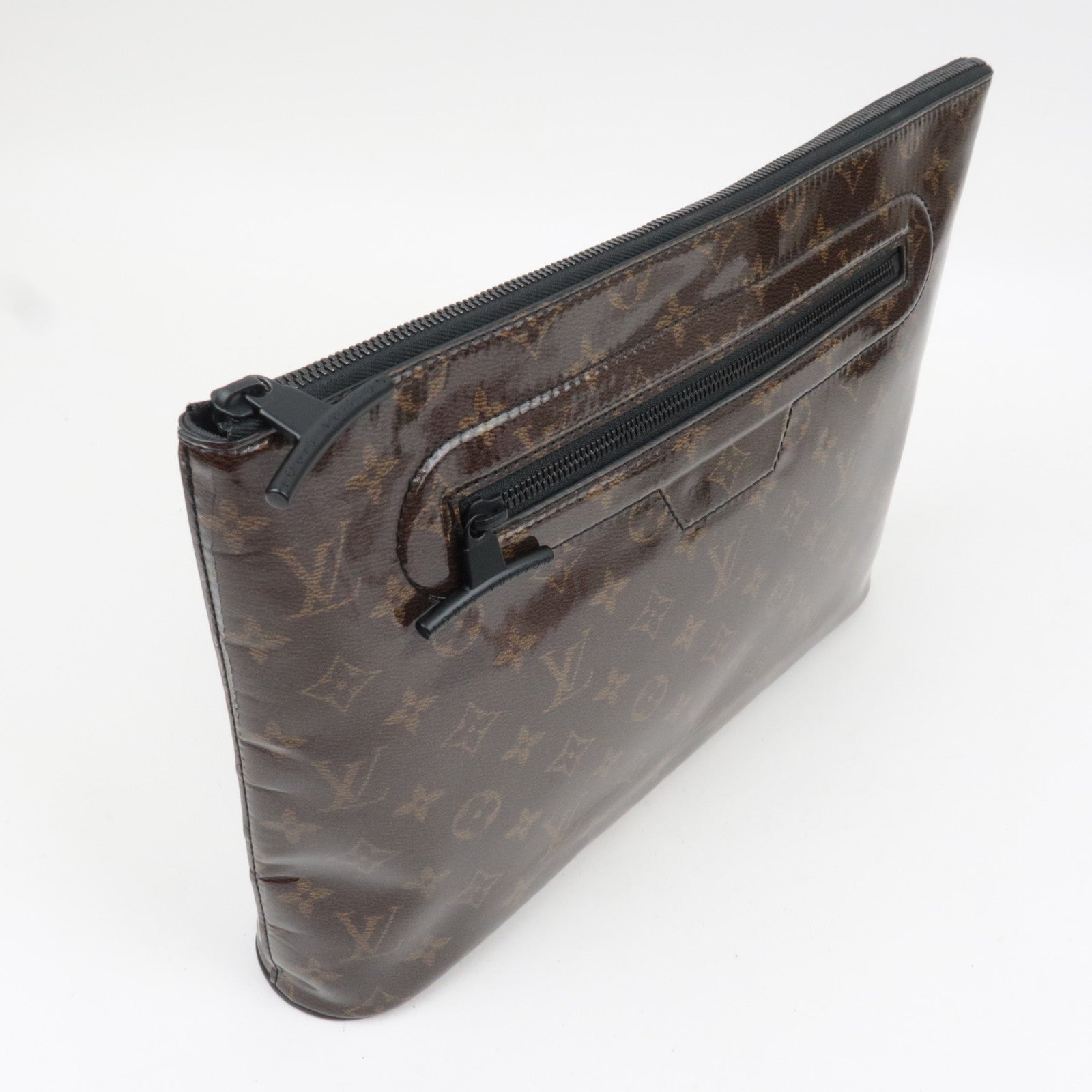 Louis Vuitton Monogram Glaze Pochette Cosmos Clutch Bag M63271 PL2158