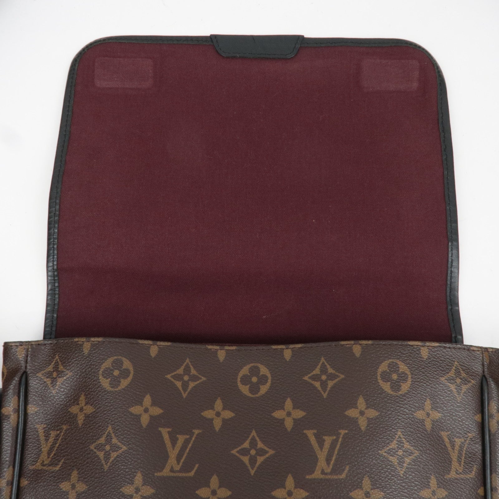 Louis Vuitton Monogram Macassar Bass MM Shoulder Bag M56715 AA4059
