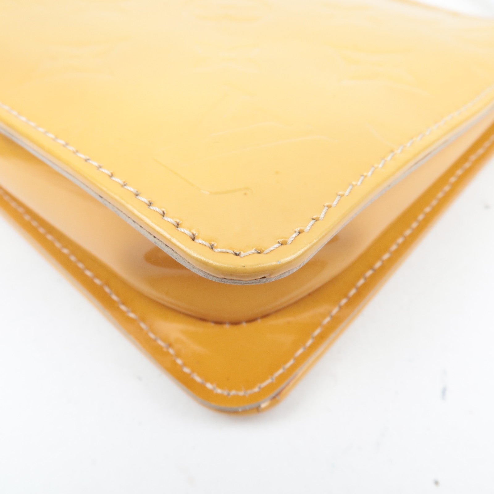 Louis Vuitton Monogram Vernis Lexington Handbag Beige M91010 VI1929 *Dust bag