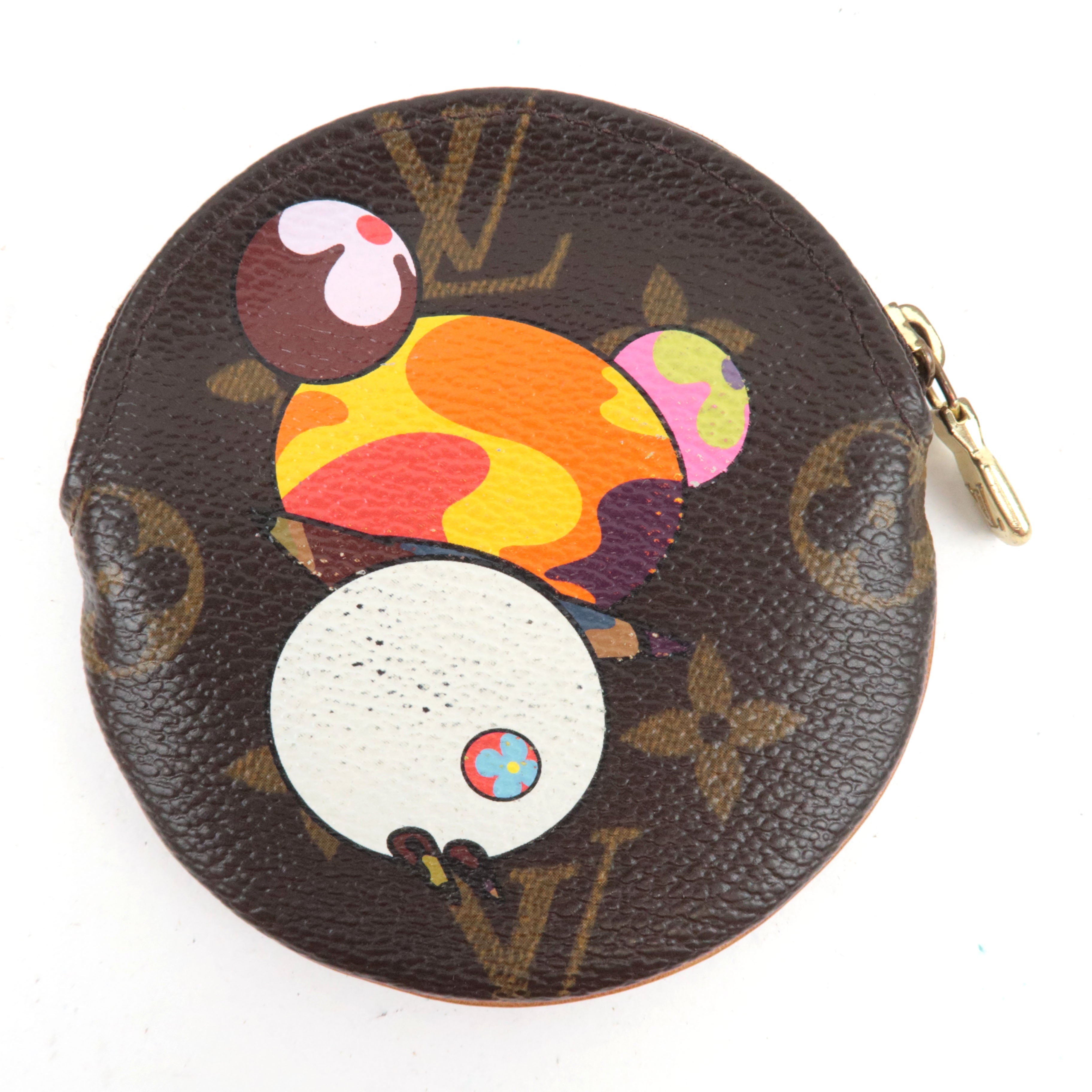 Louis Vuitton Murakami Panda Porte Monnaie Rond Coin Case M61928 CT0094