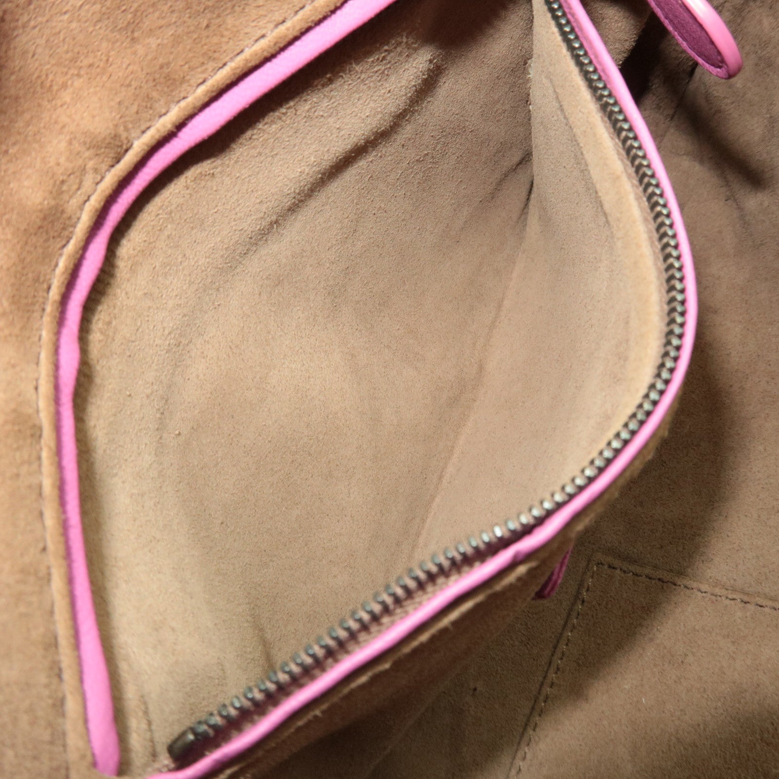 BOTTEGA VENETA Intrecciato Shoulder Bag Leather Purple *Dust bag, Mirror