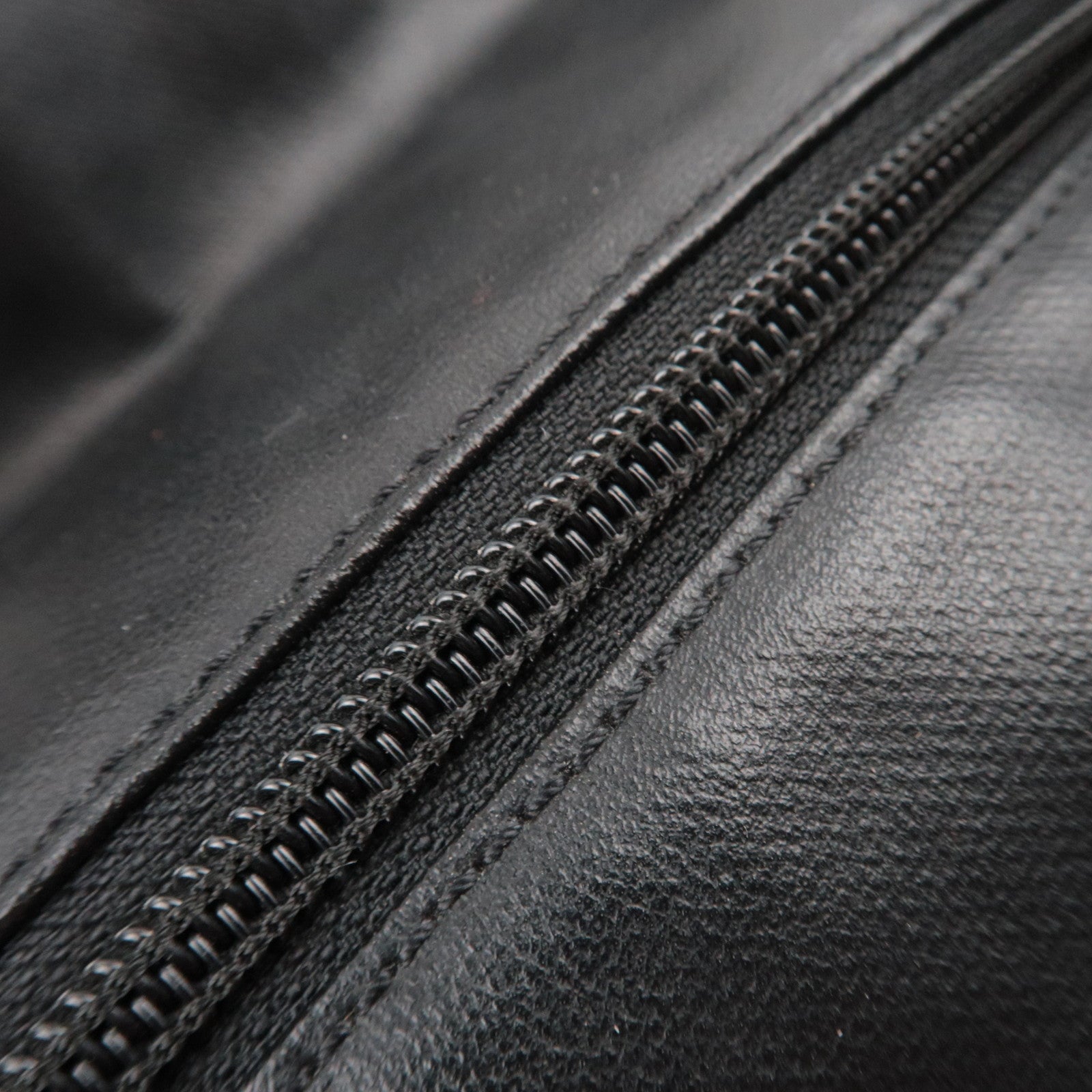 CHANEL Paris Biarritz Tote Bag MM Coated Canvas Leather Black Silver HDW 12195960