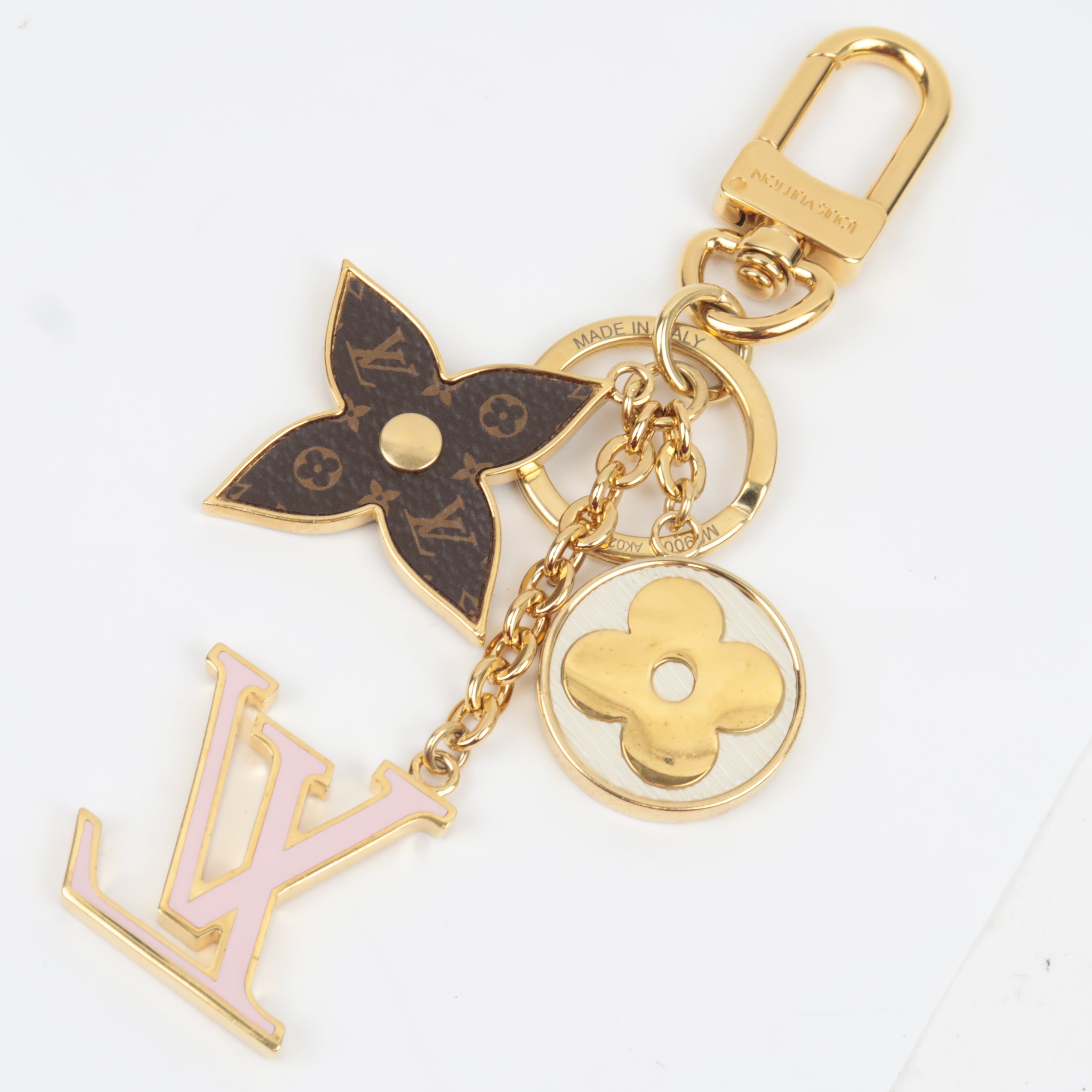 Louis Vuitton Porte Cles Spring Street Charm Gold M69008 AK0297 *Box, Dust bag