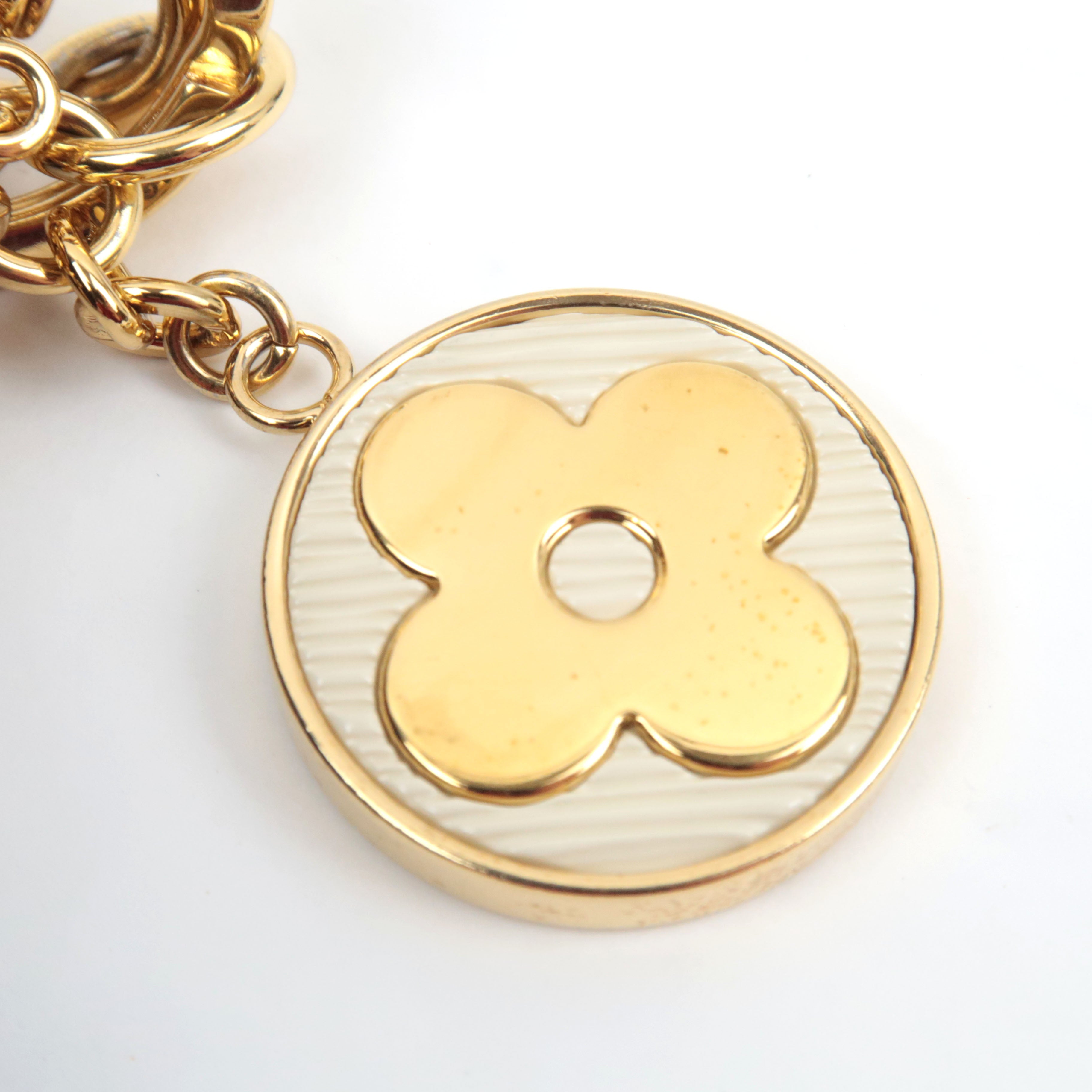 Louis Vuitton Porte Cles Spring Street Charm Gold M69008 AK0297 *Box, Dust bag