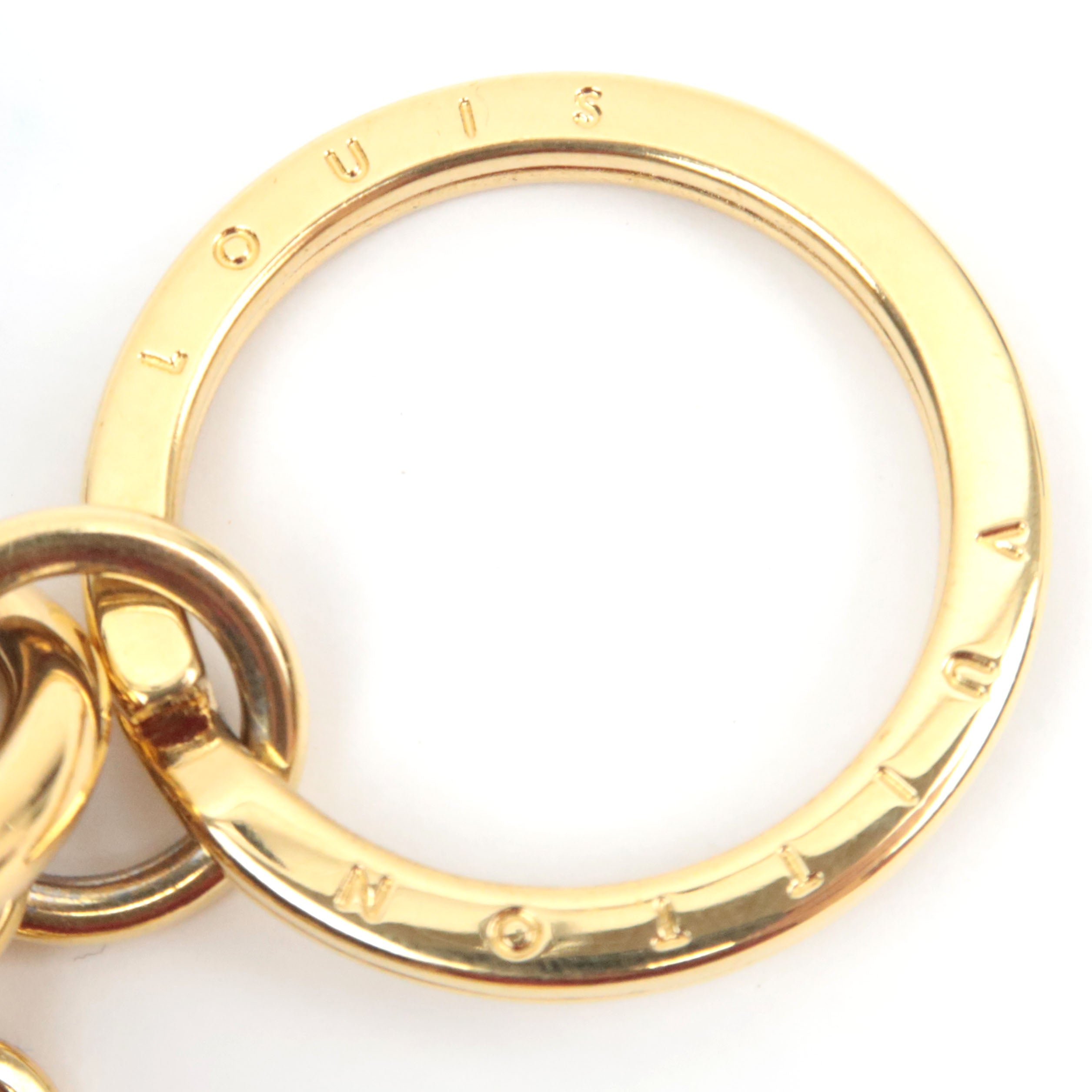 Louis Vuitton Porte Cles Spring Street Charm Gold M69008 AK0297 *Box, Dust bag