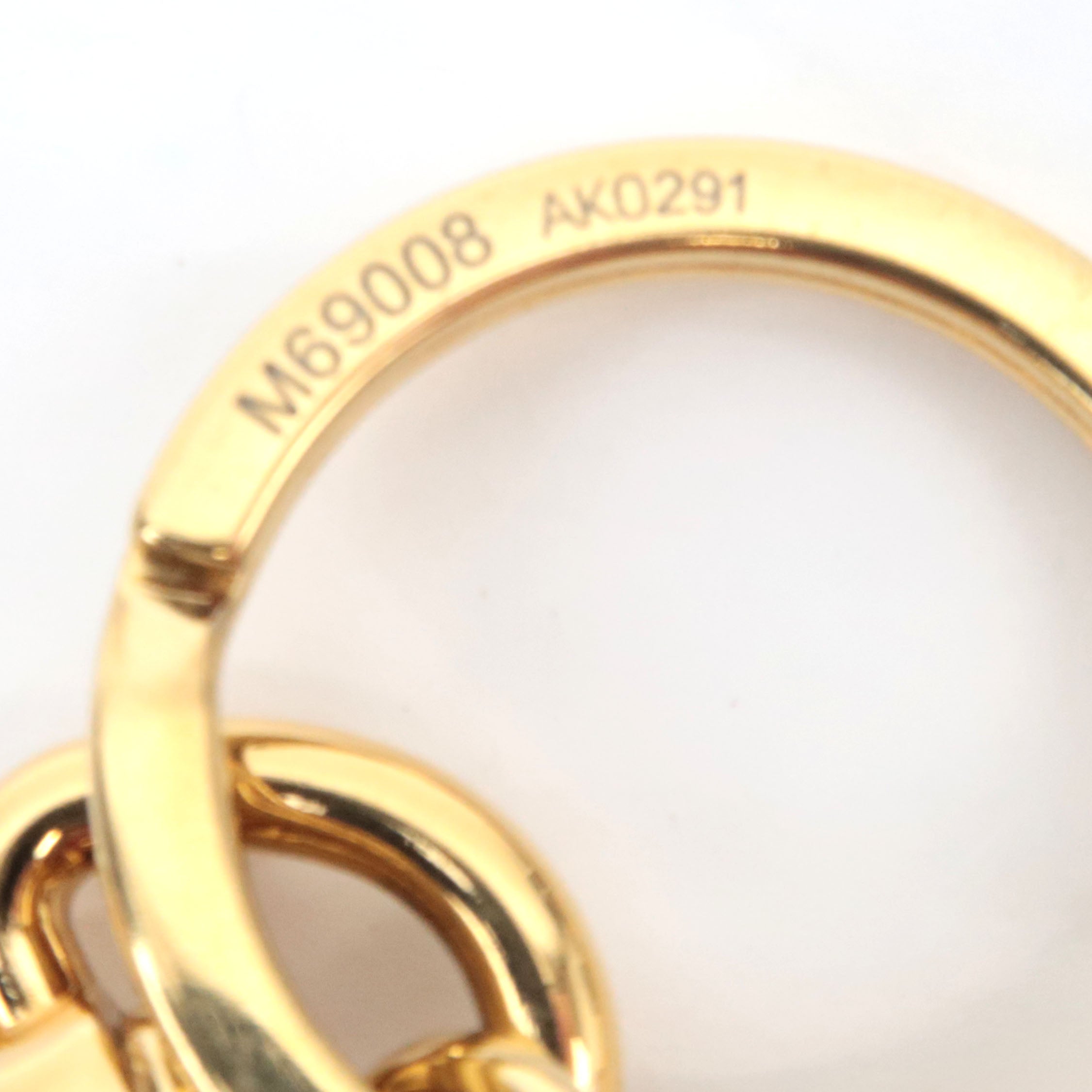 Louis Vuitton Porte Cles Spring Street Charm Gold M69008 AK0297 *Box, Dust bag