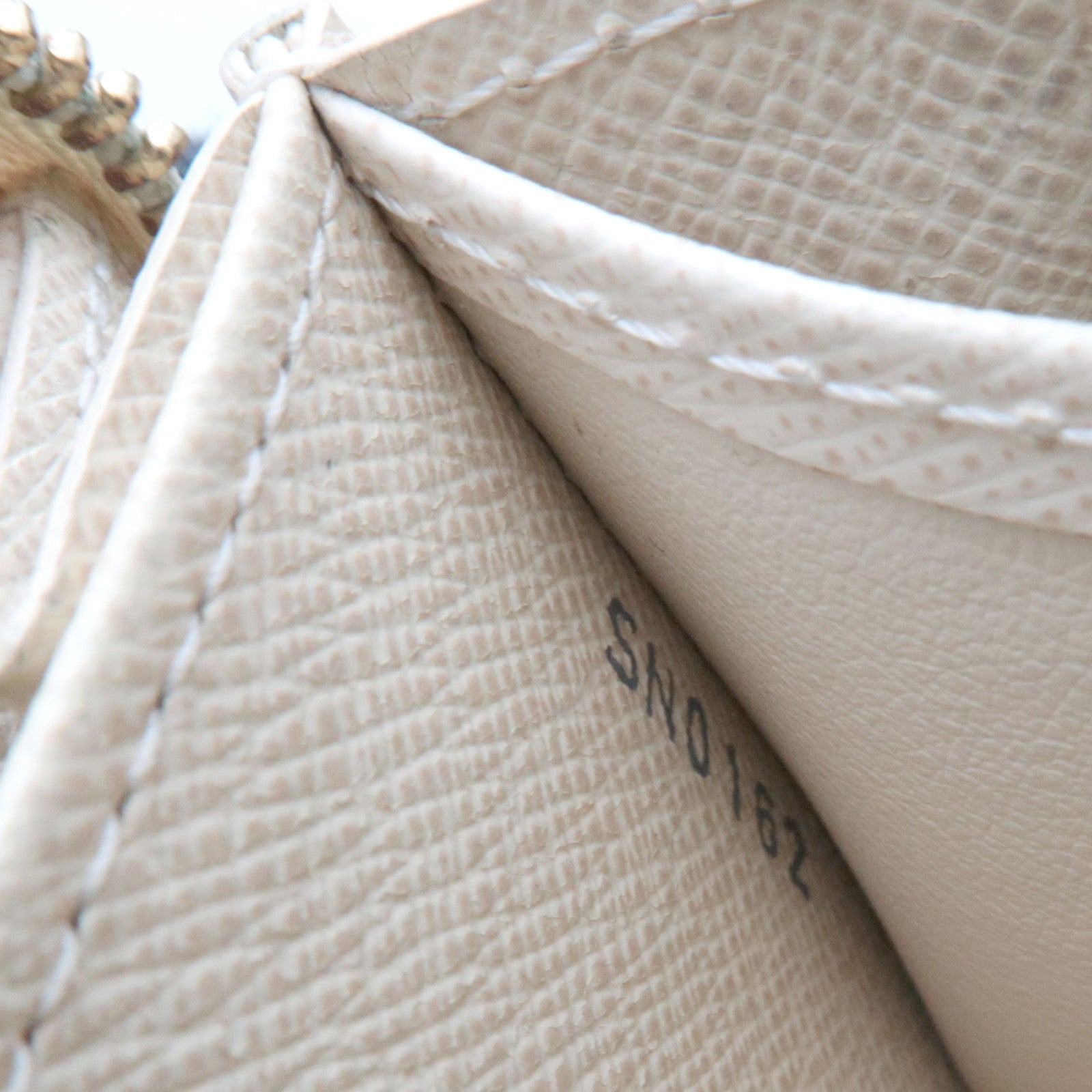 Louis Vuitton Damier Azur Zippy Coin Purse N63069 SN0162