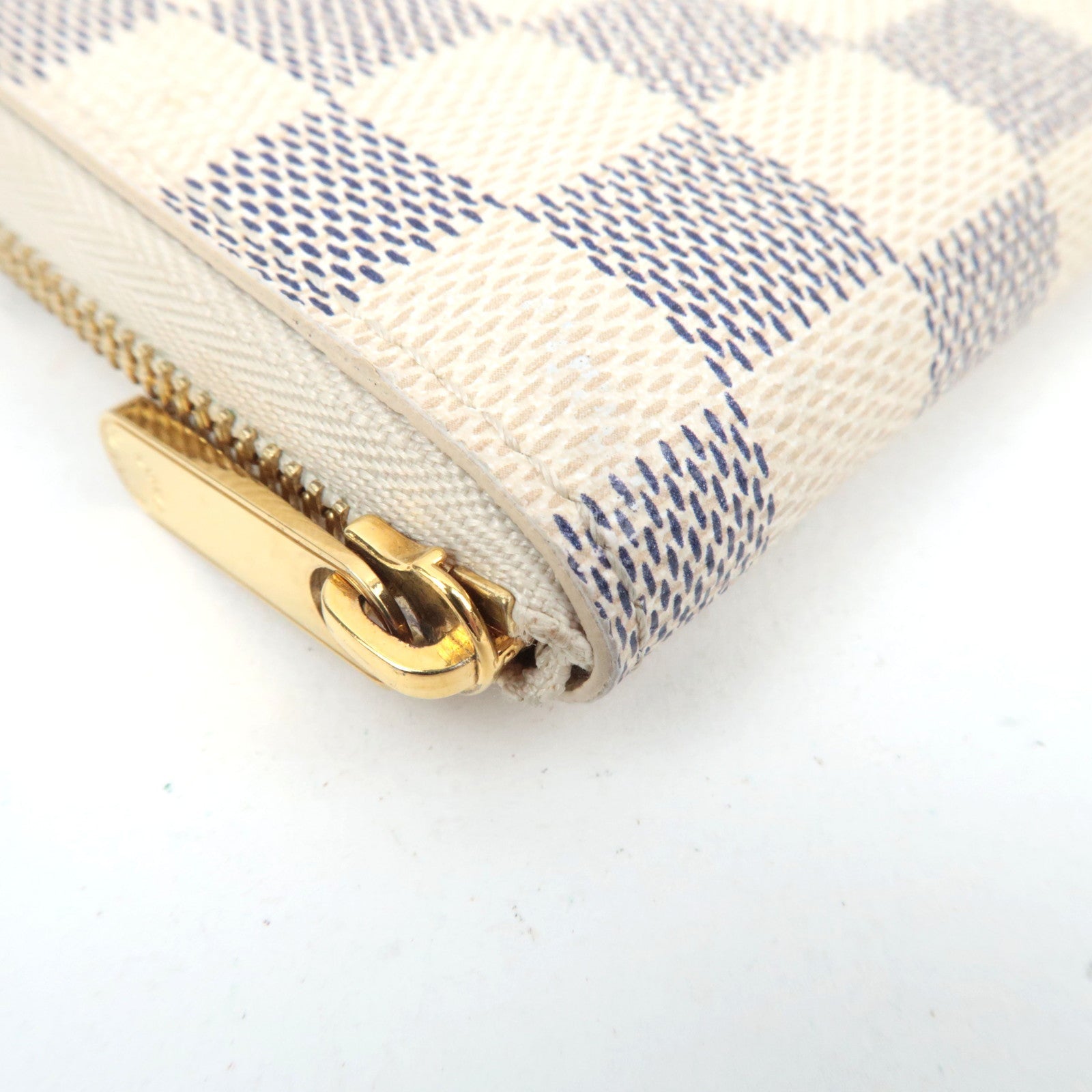 Louis Vuitton Damier Azur Zippy Coin Purse N63069 SN0162