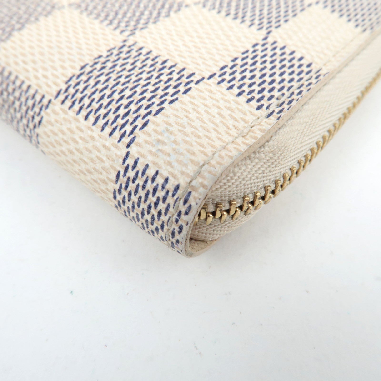 Louis Vuitton Damier Azur Zippy Coin Purse N63069 SN0162