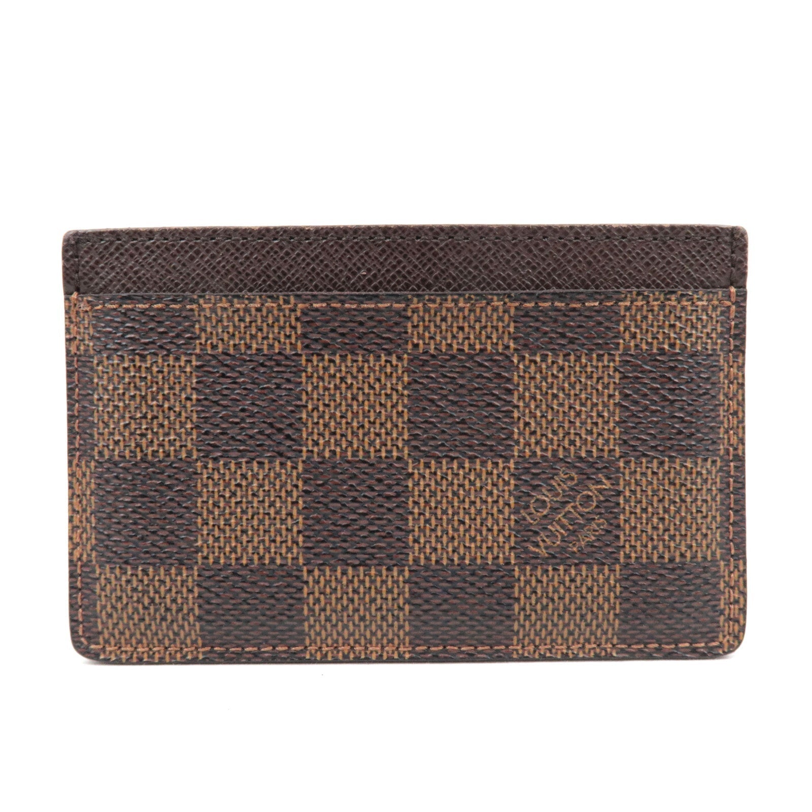 Louis Vuitton Damier Porte Cartes Simple Card Case N61722 SP1007 83636