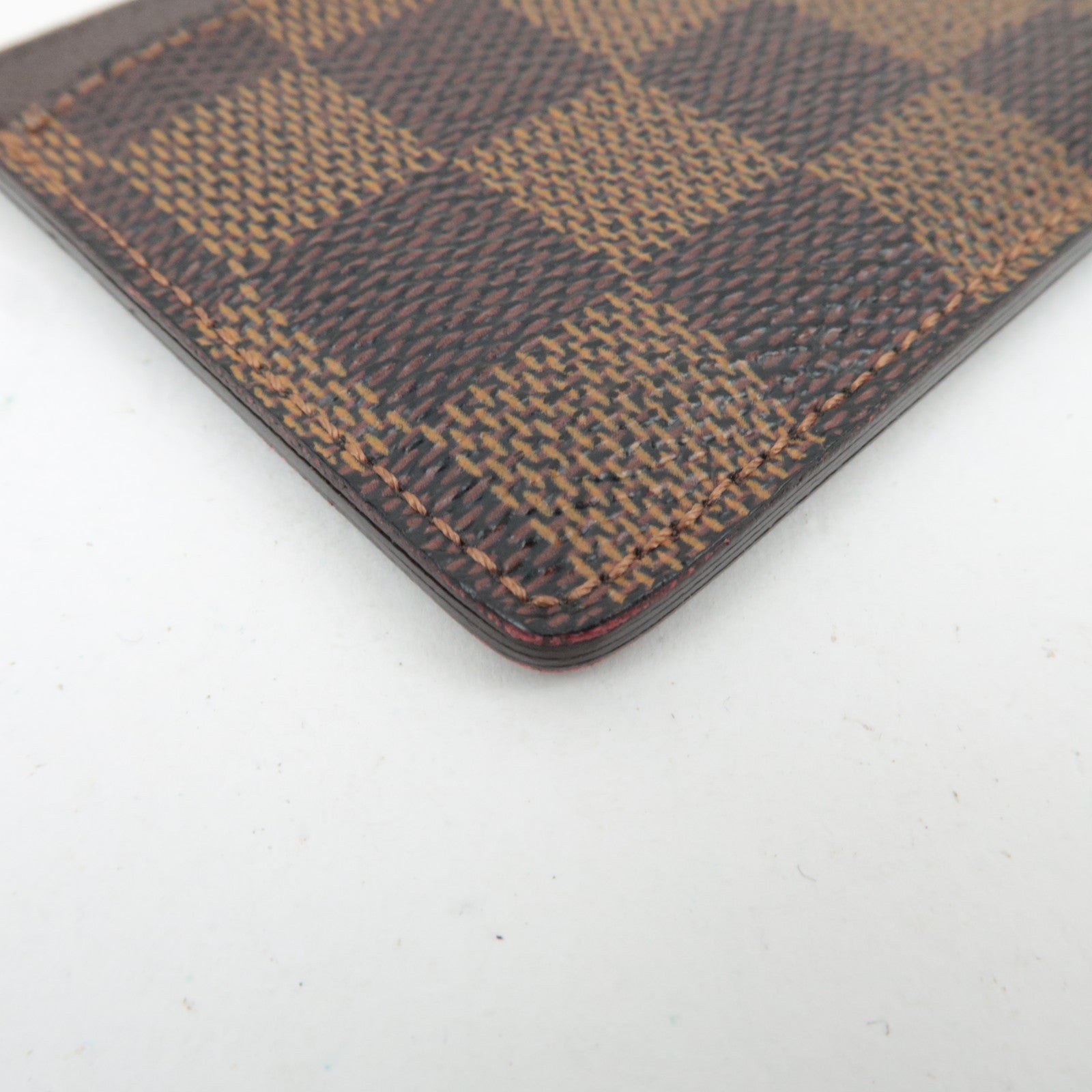 Louis Vuitton Damier Porte Cartes Simple Card Case N61722 SP1007
