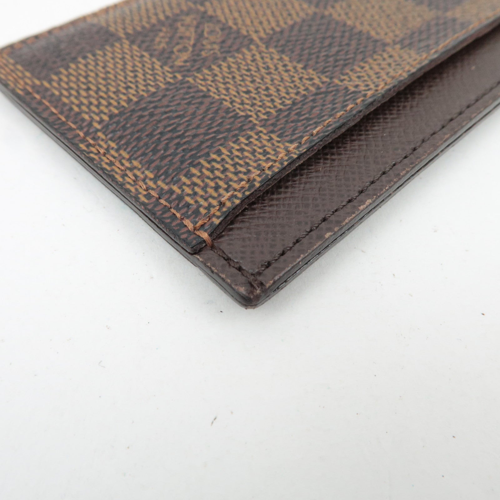 Louis Vuitton Damier Porte Cartes Simple Card Case N61722 SP1007