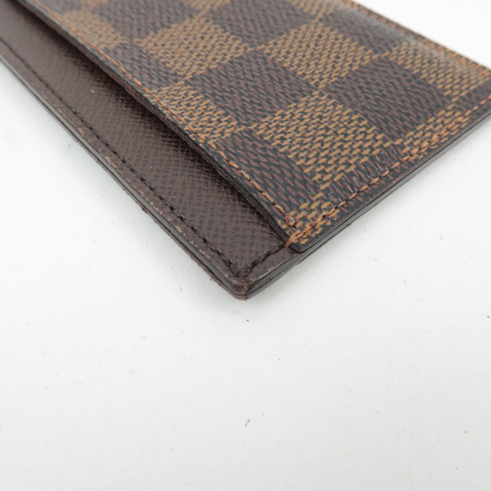 Louis Vuitton Damier Porte Cartes Simple Card Case N61722 SP1007