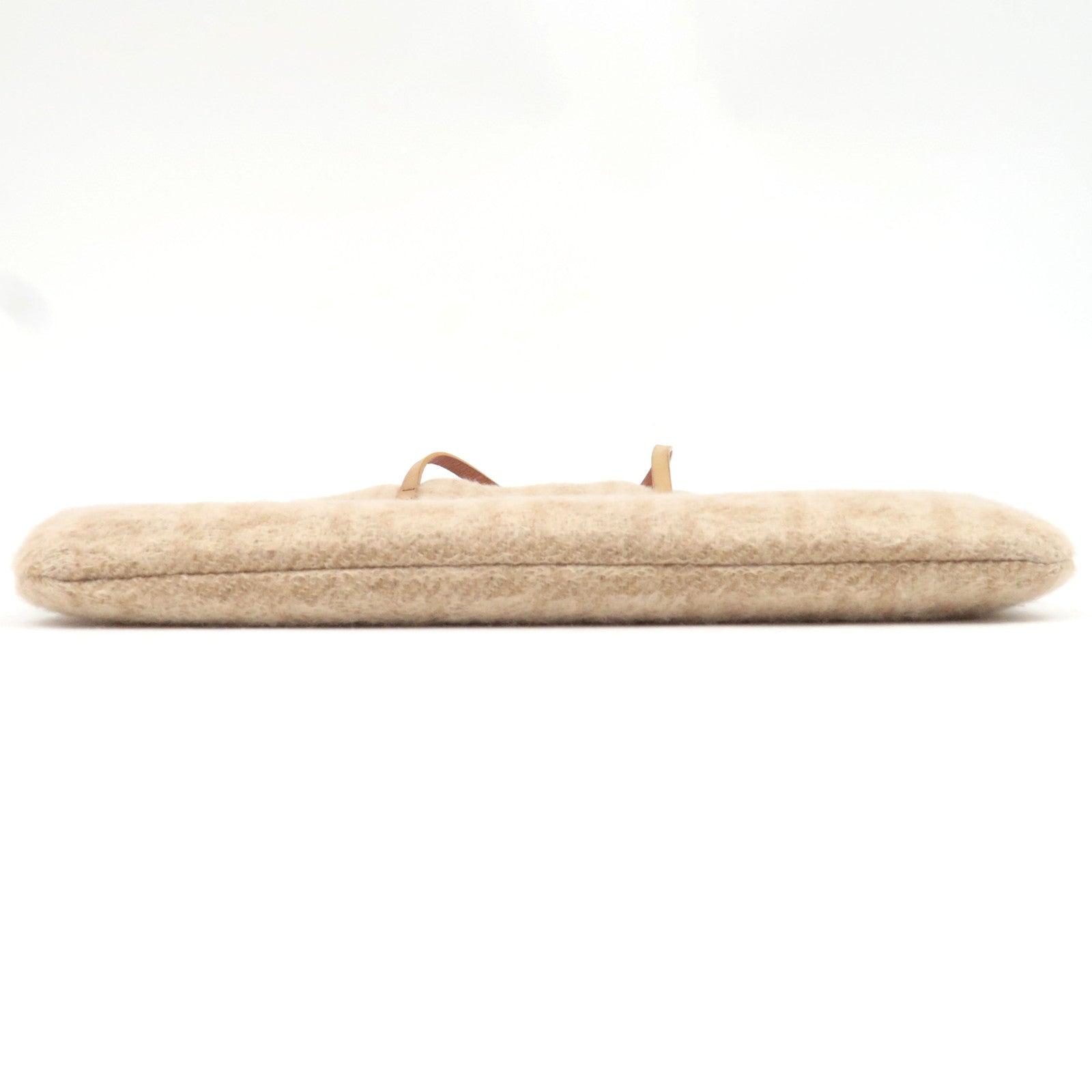 FENDI Zucca Wool Leather Tote Bag Beige *Dust bag