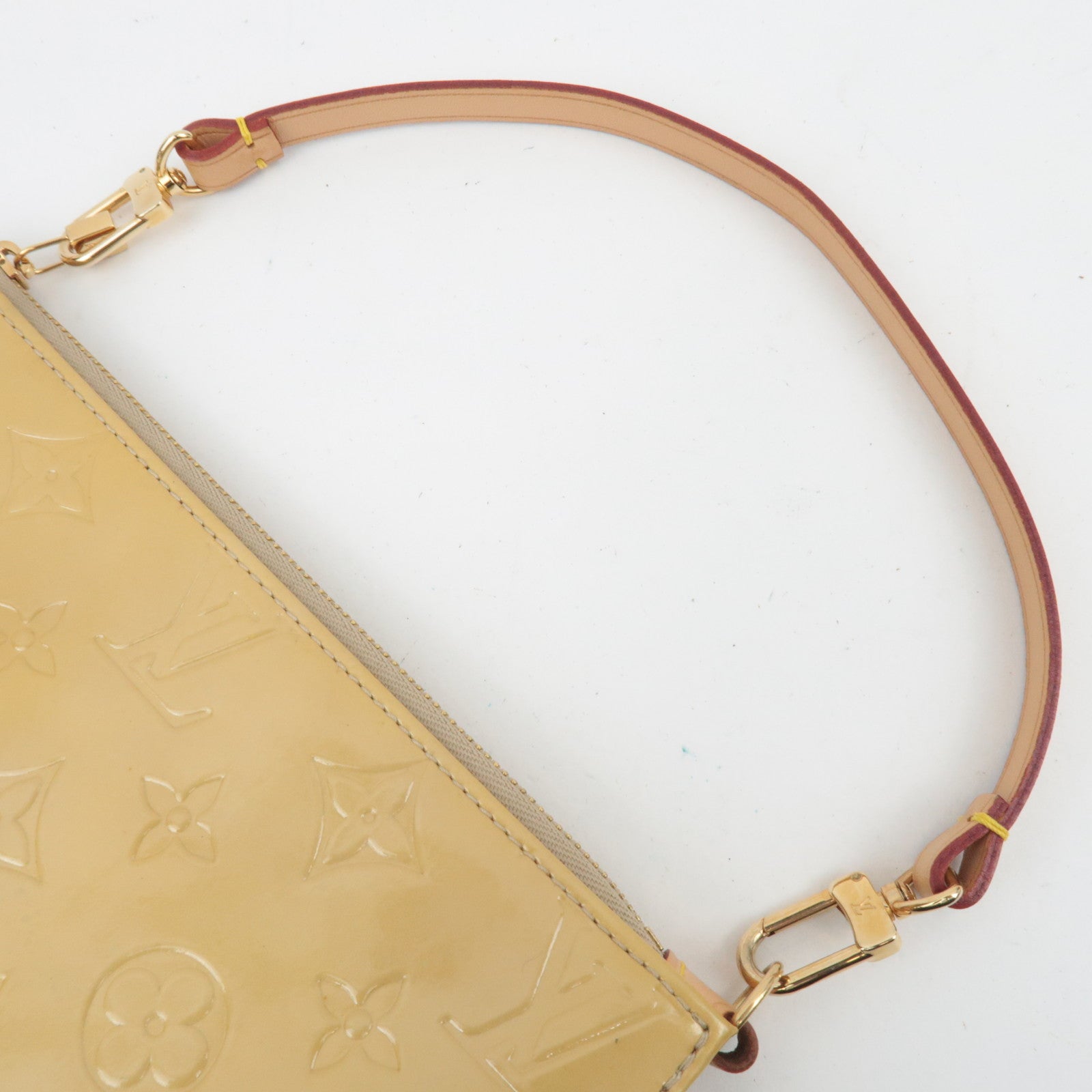 Louis Vuitton Monogram Vernis Lexington Old Model Handbag Beige M91010 TH0968