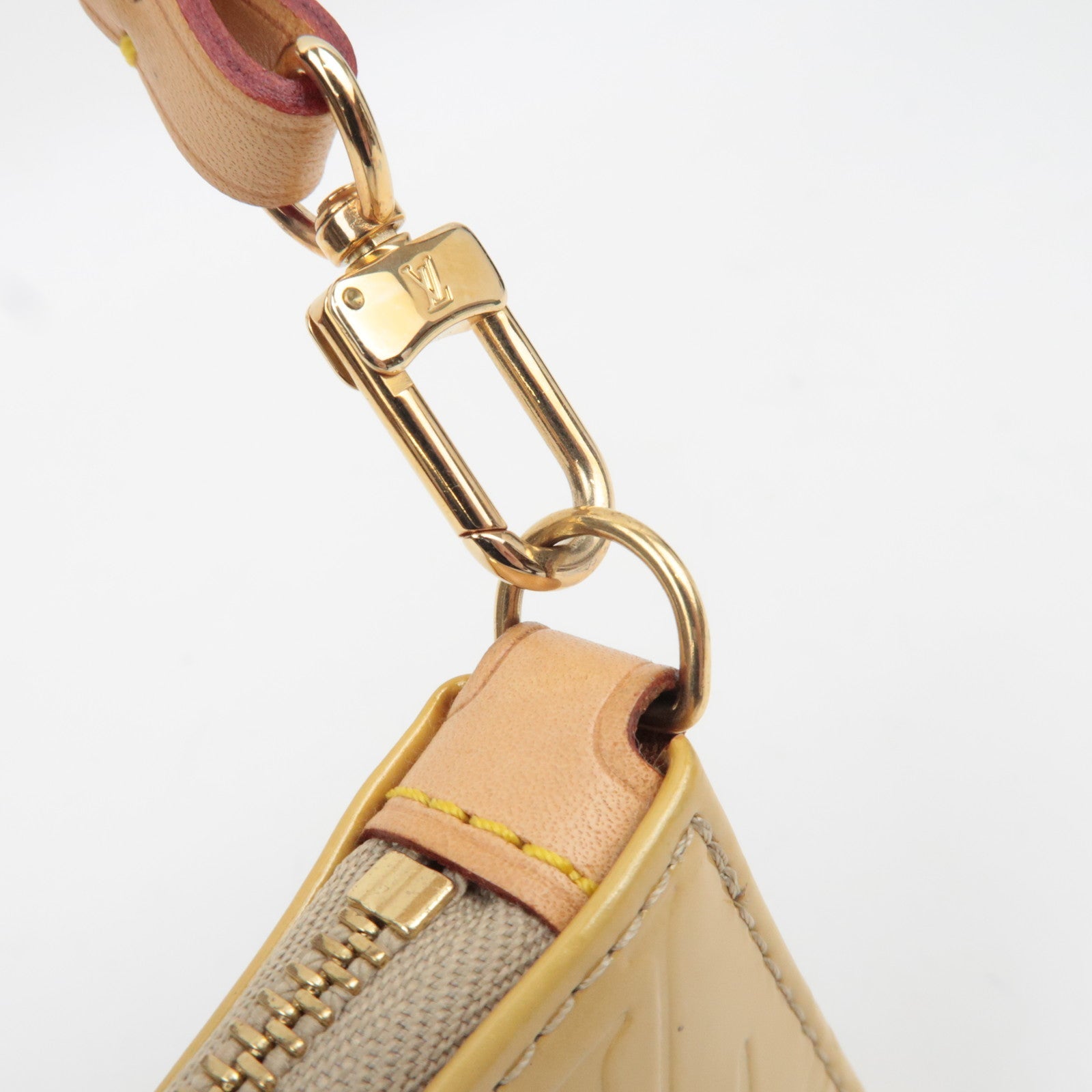 Louis Vuitton Monogram Vernis Lexington Old Model Handbag Beige M91010 TH0968