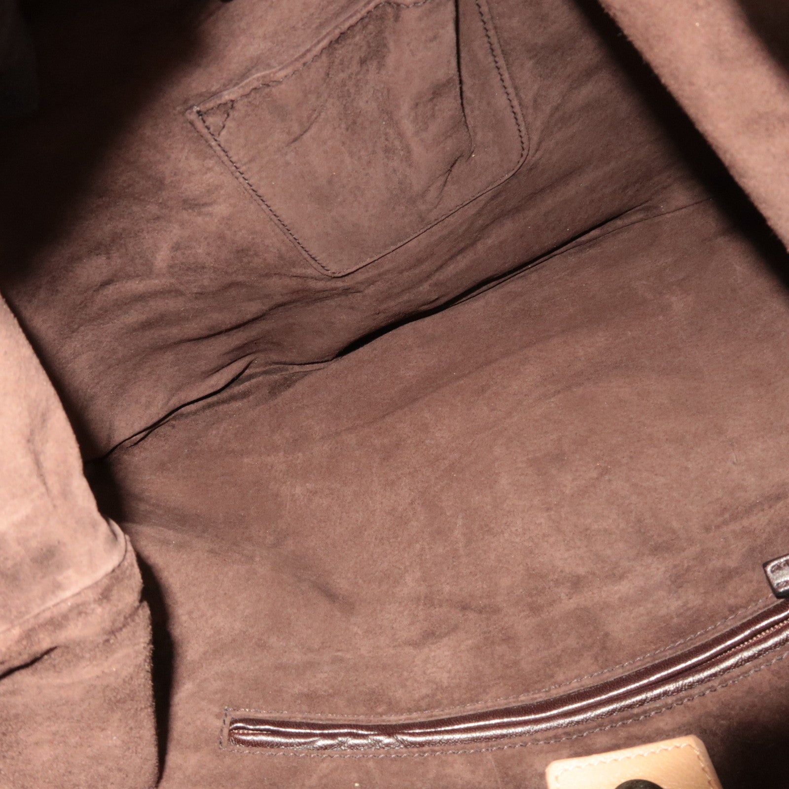 SAINT LAURENT YSL Saint Tropez Leather Shoulder Bag Beige 129132